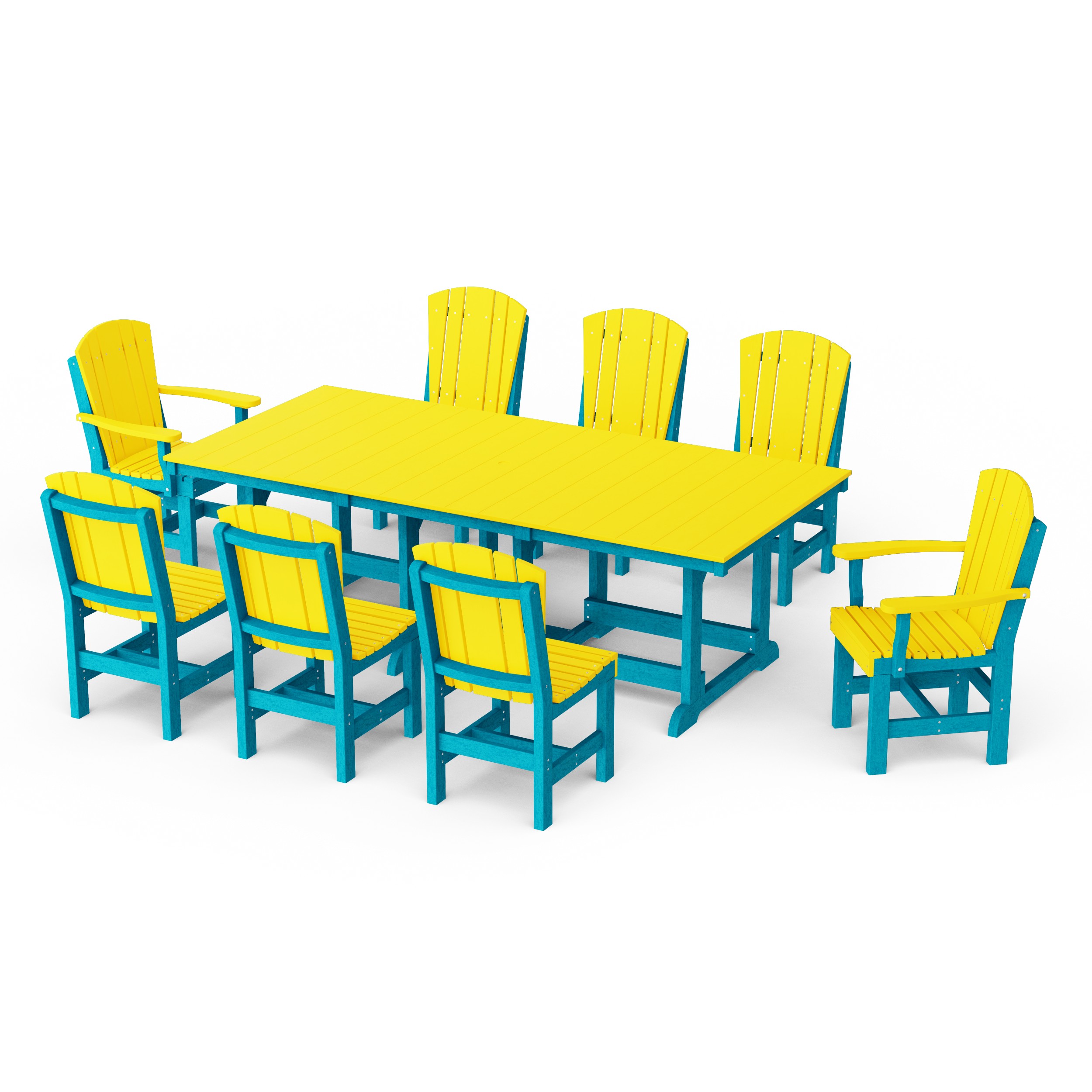 Heritage 9-Piece Rectangular Dining Set