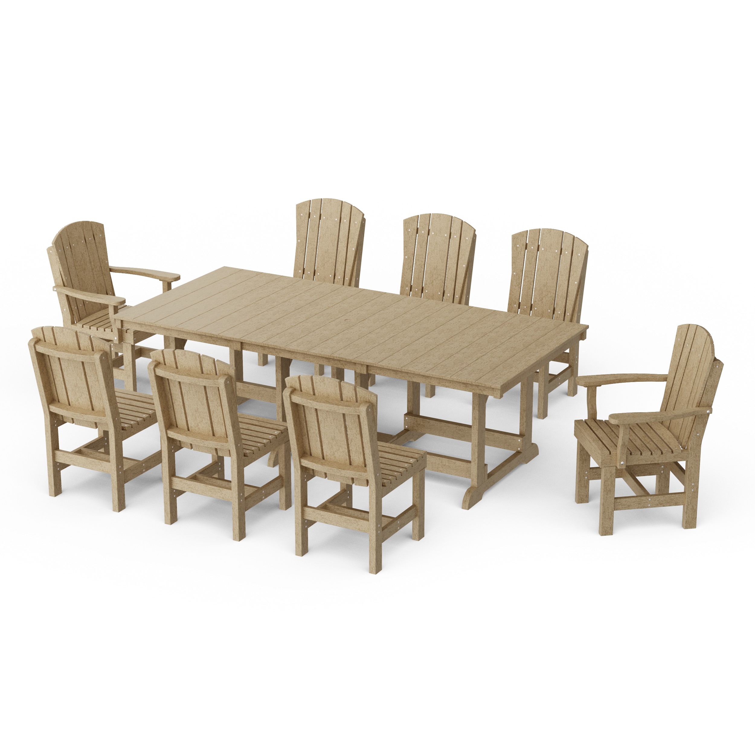 Heritage 9-Piece Rectangular Dining Set