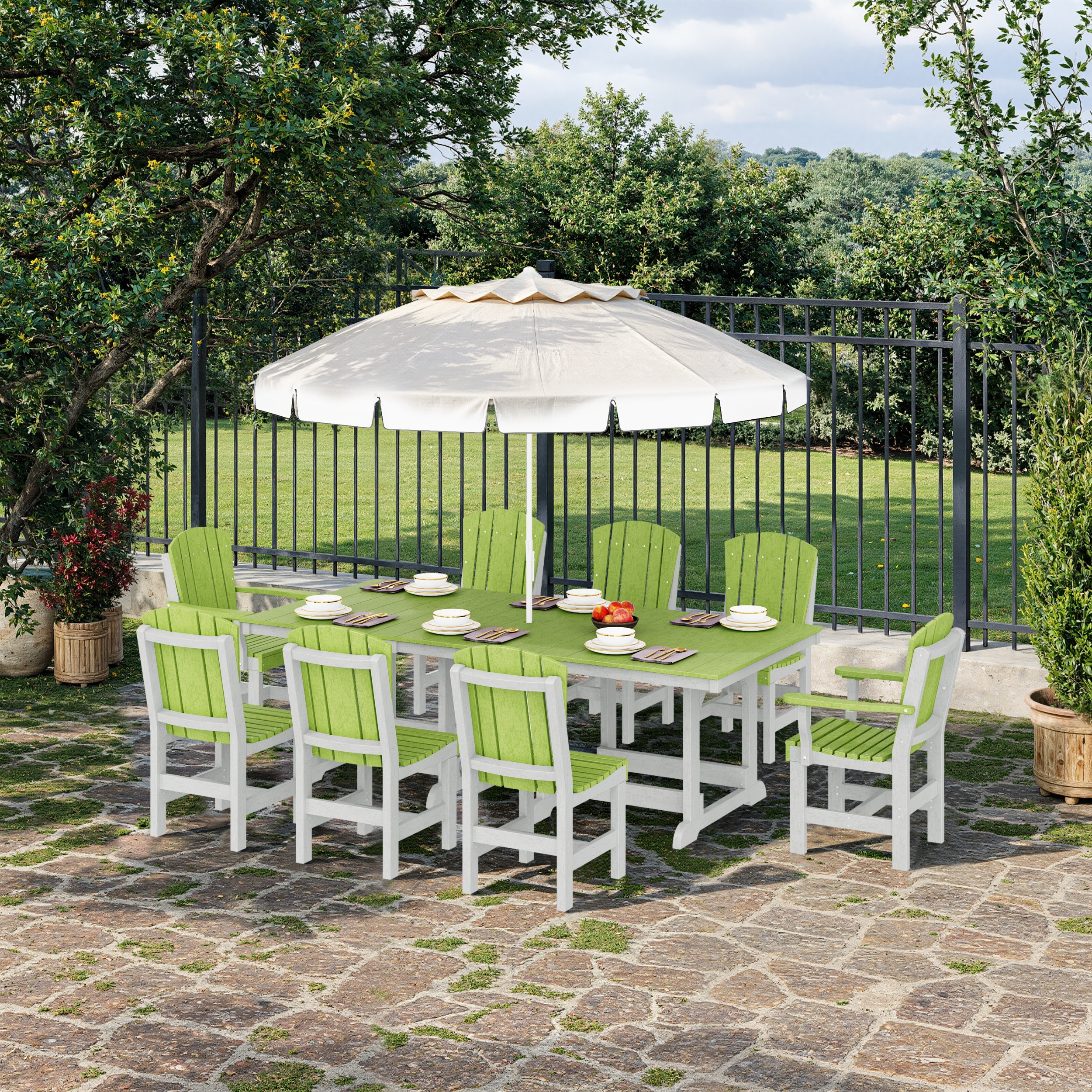 Heritage 9-Piece Rectangular Dining Set