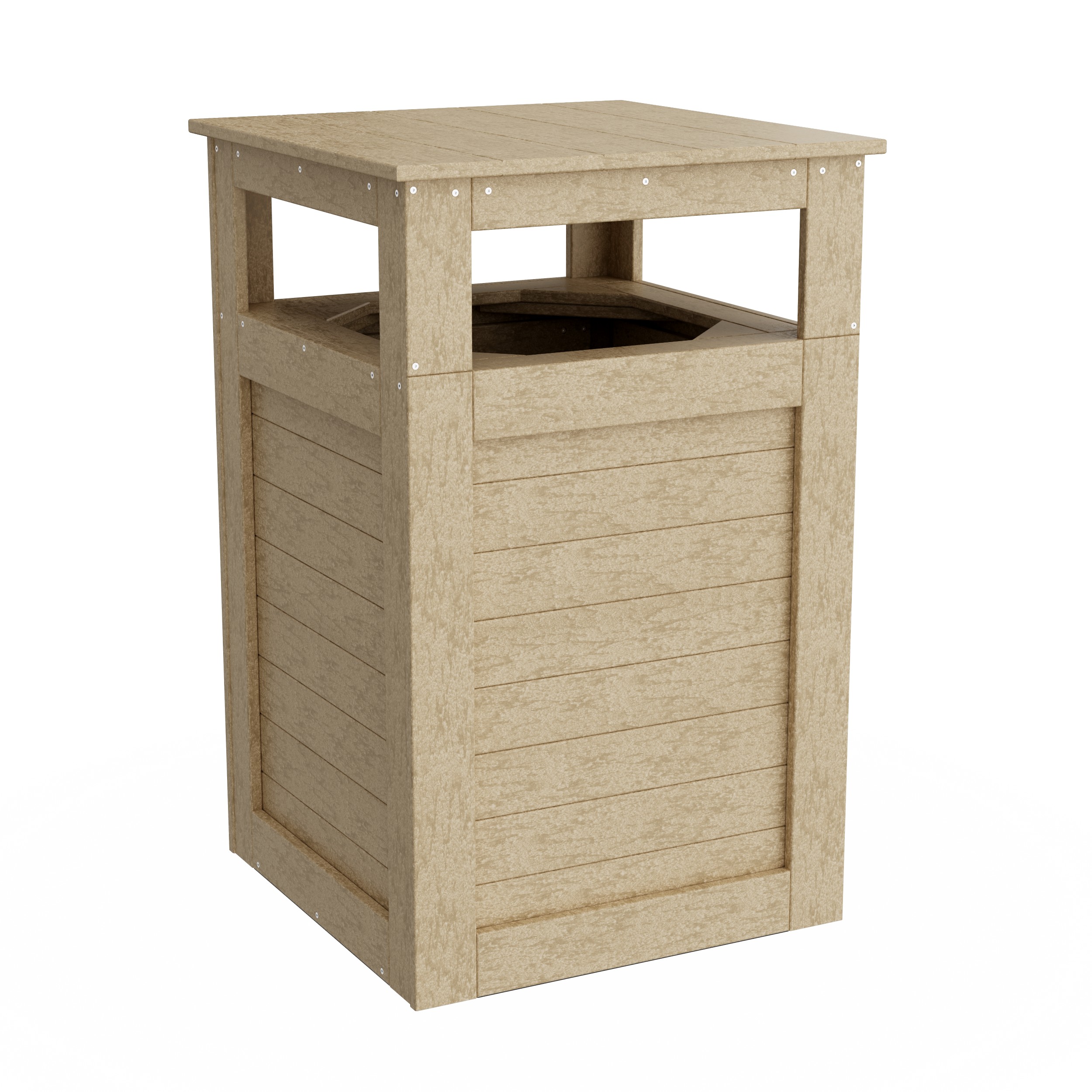 Outdoor Trash Can Holder