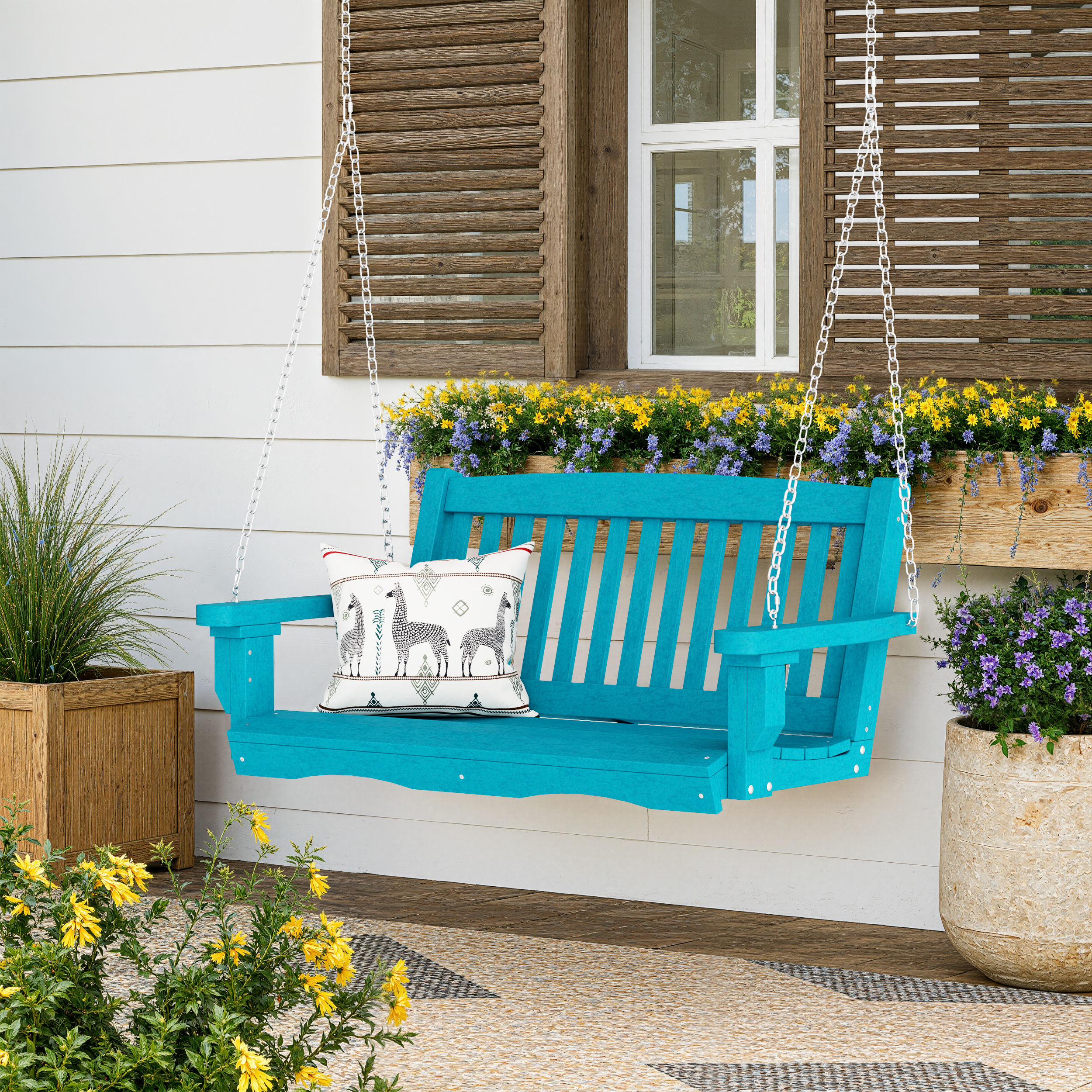 Classic Mission Porch Swing