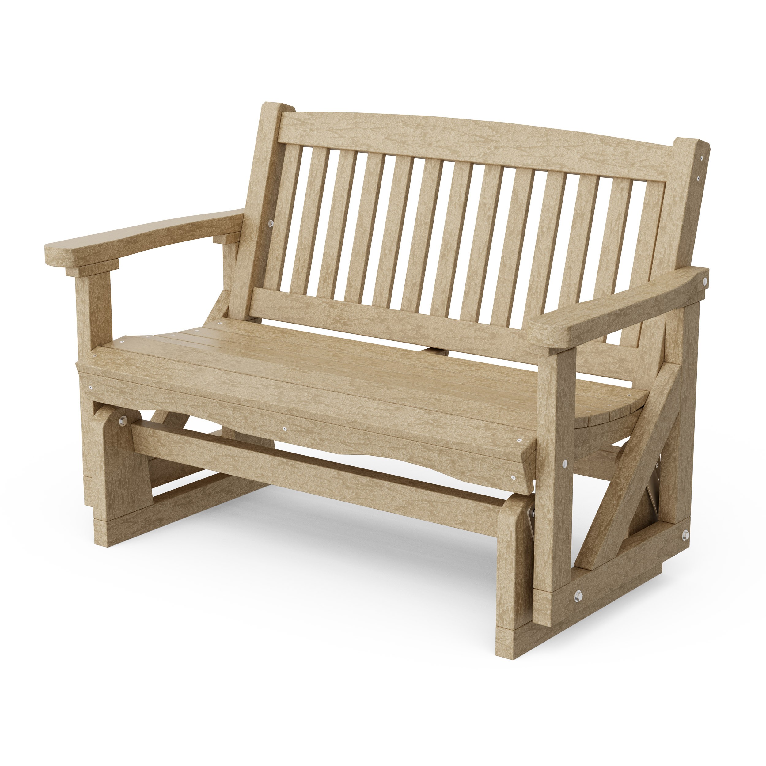 Classic Mission Glider Bench