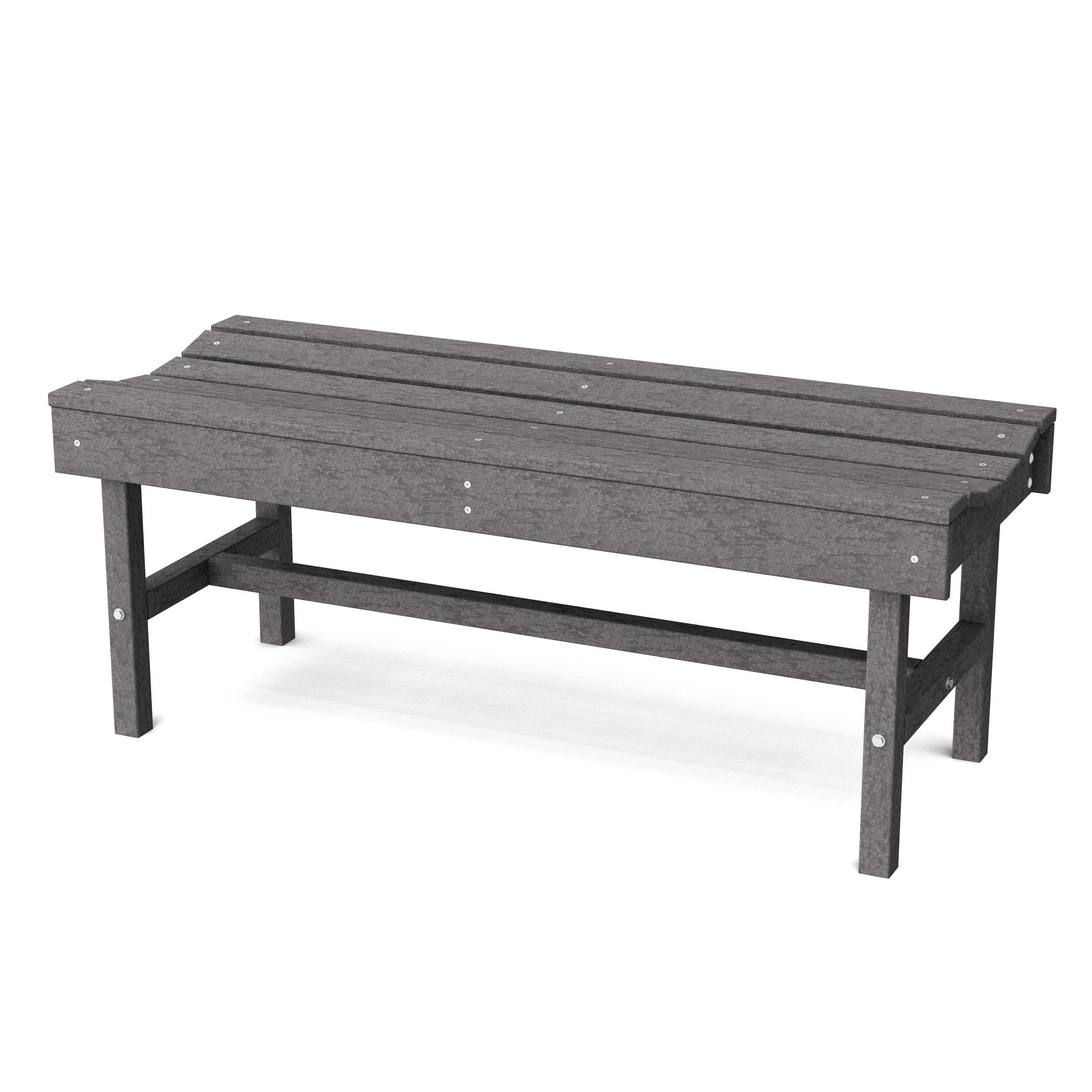 Classic 48" Garden Backless Bench