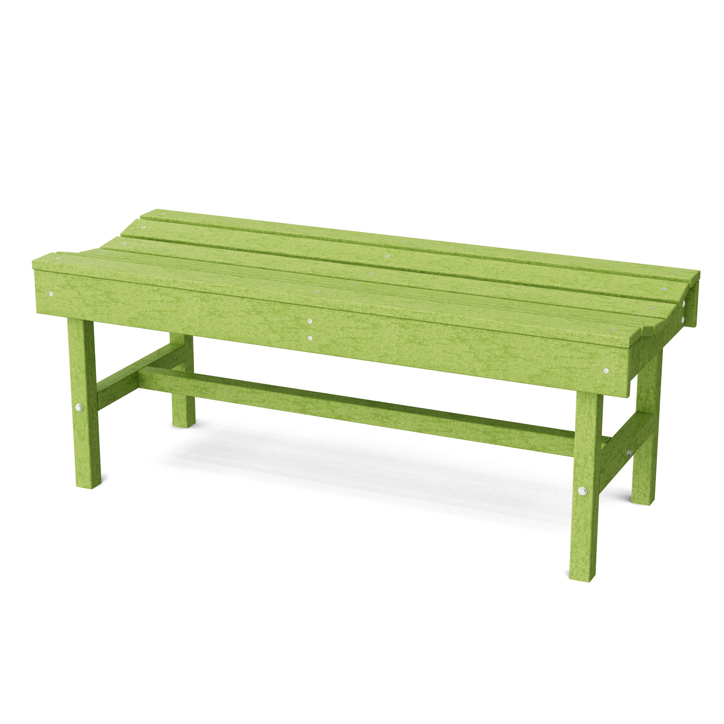 Classic 48" Garden Backless Bench