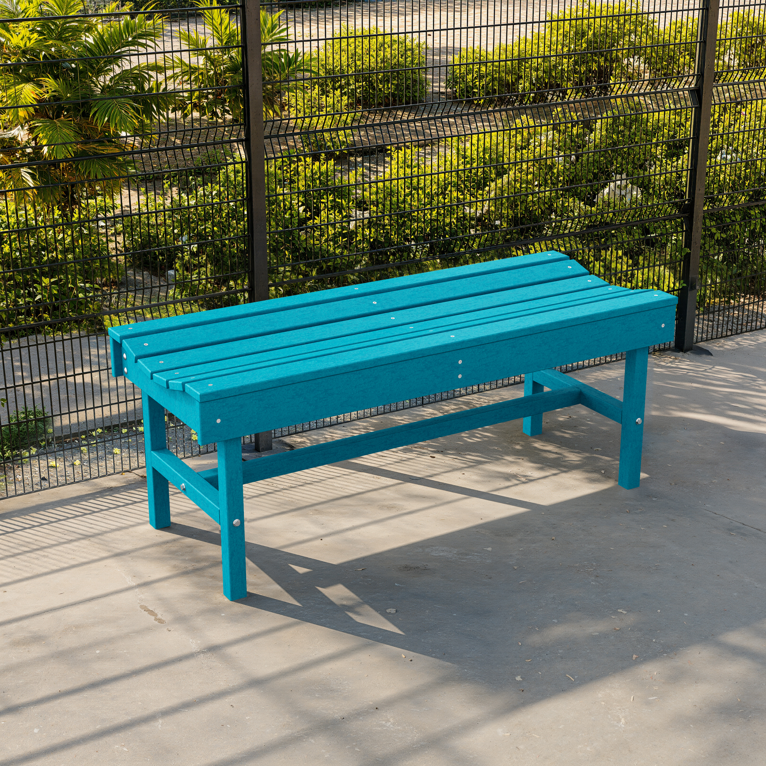 Classic 48" Garden Backless Bench