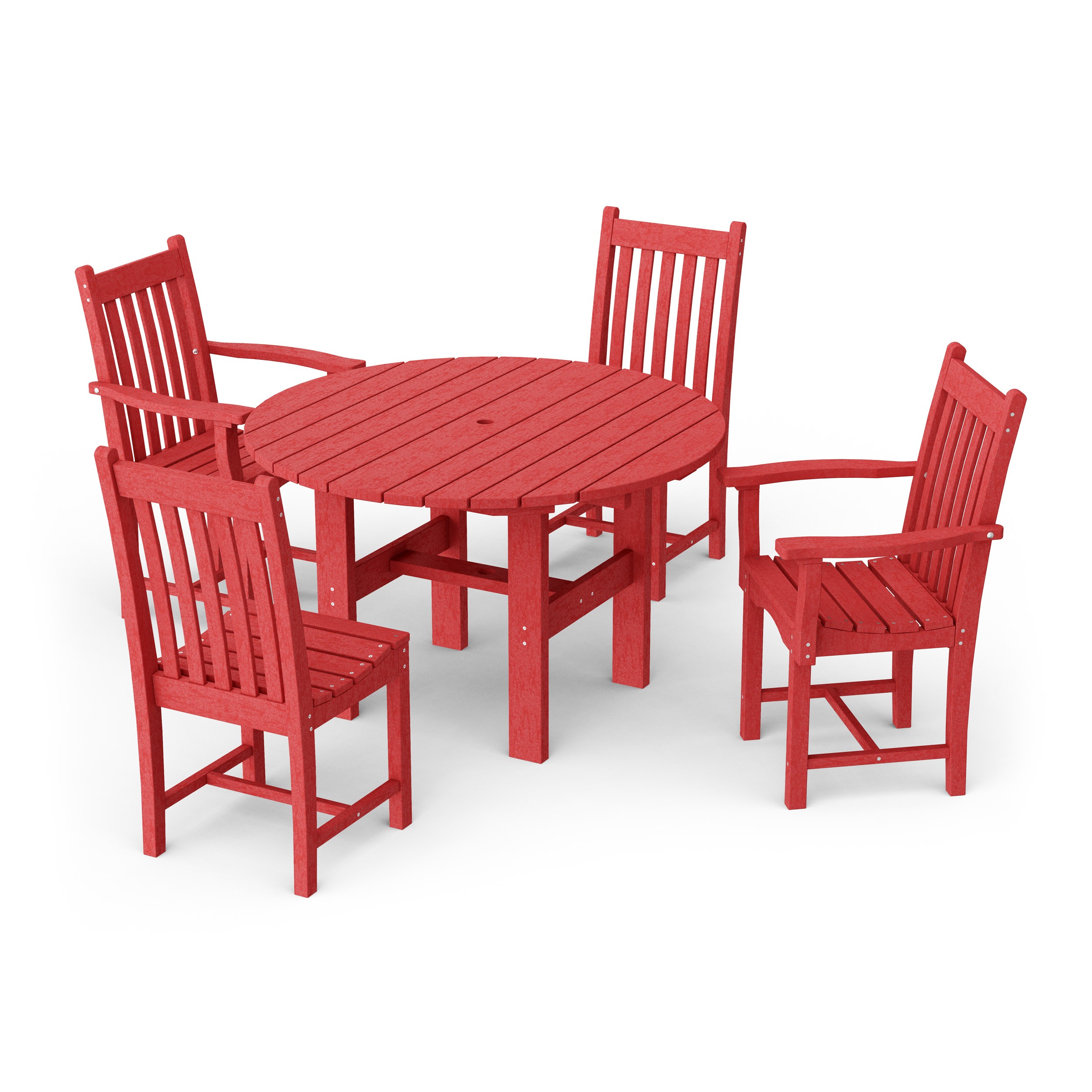 Classic 5-Piece Round Dining Set