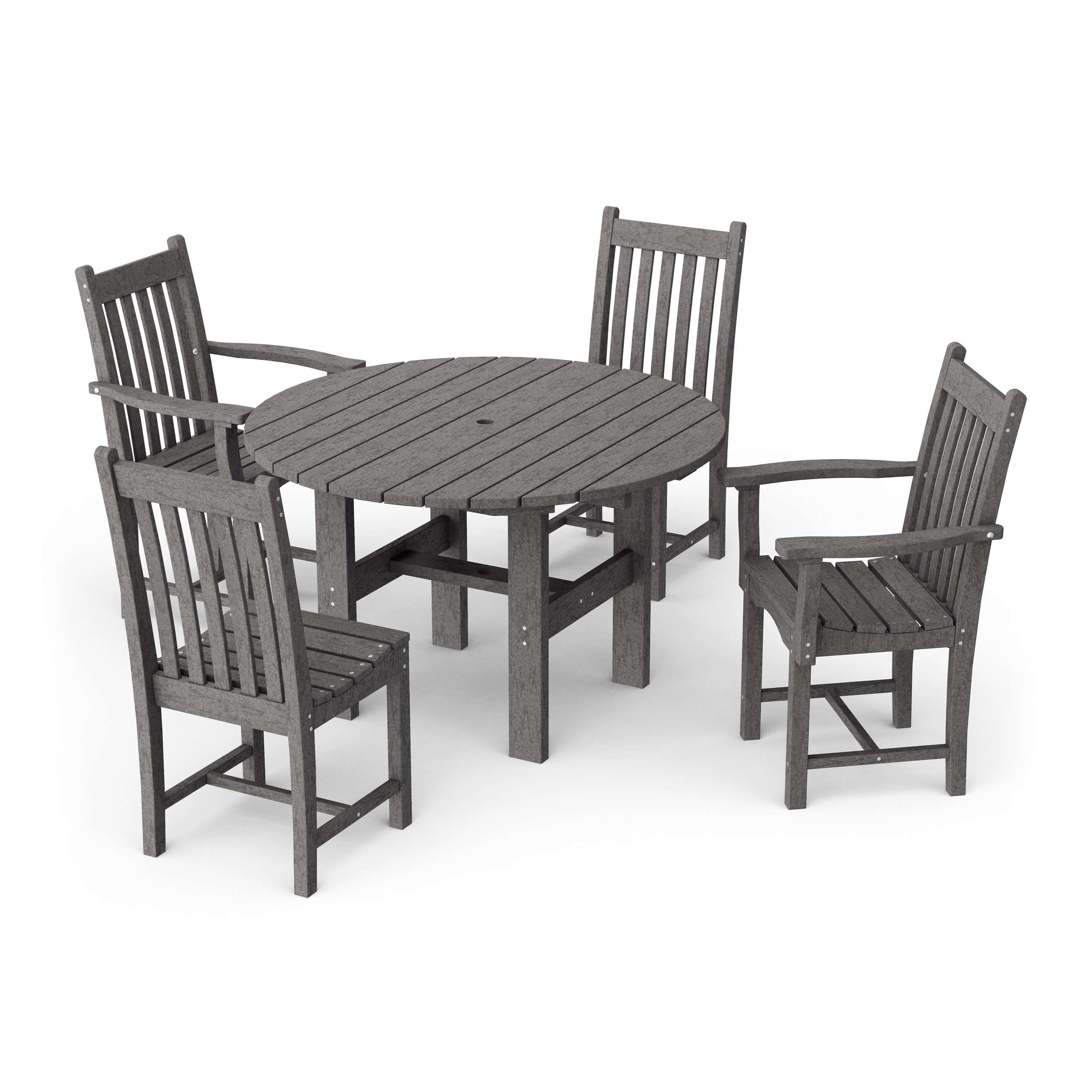 Classic 5-Piece Round Dining Set