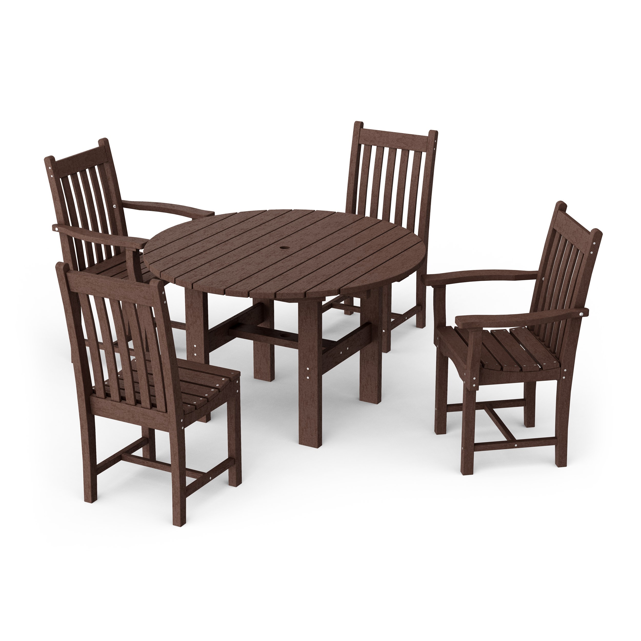 Classic 5-Piece Round Dining Set