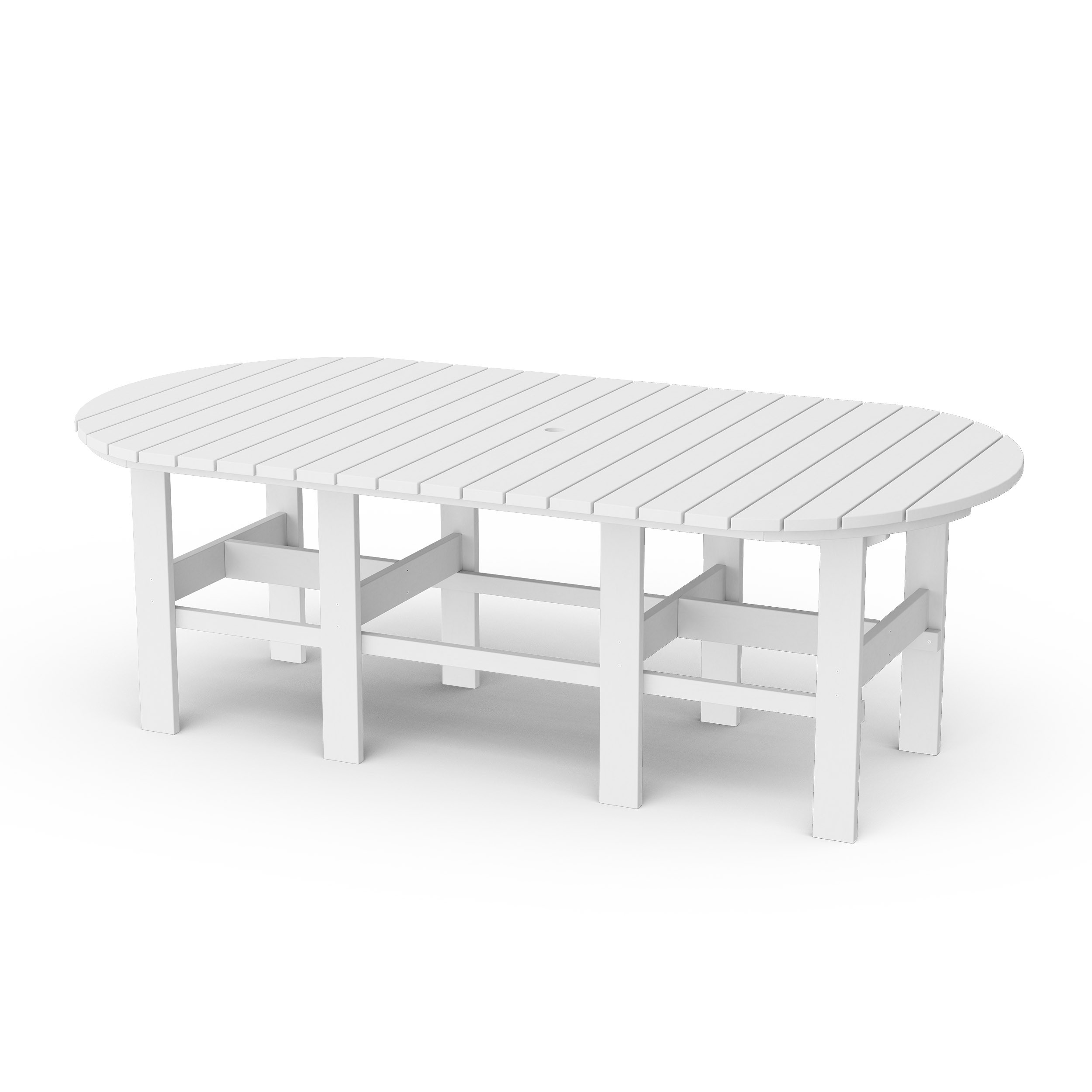 Classic 44" x 84" Oval Dining Table