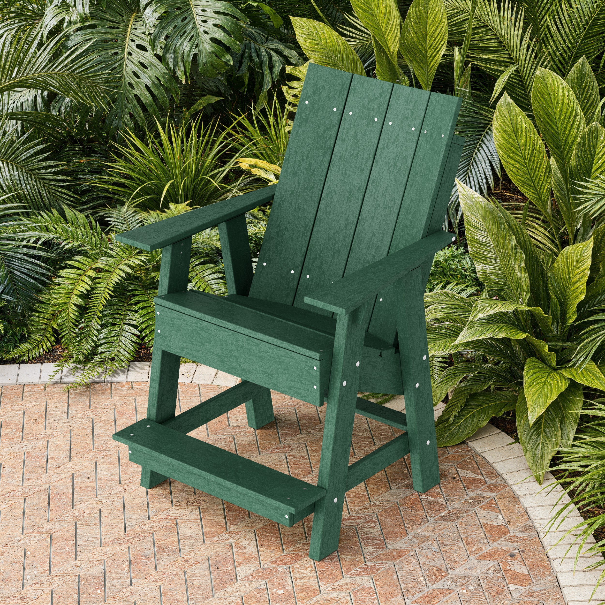 Contemporary Tall Modern Adirondack Chair