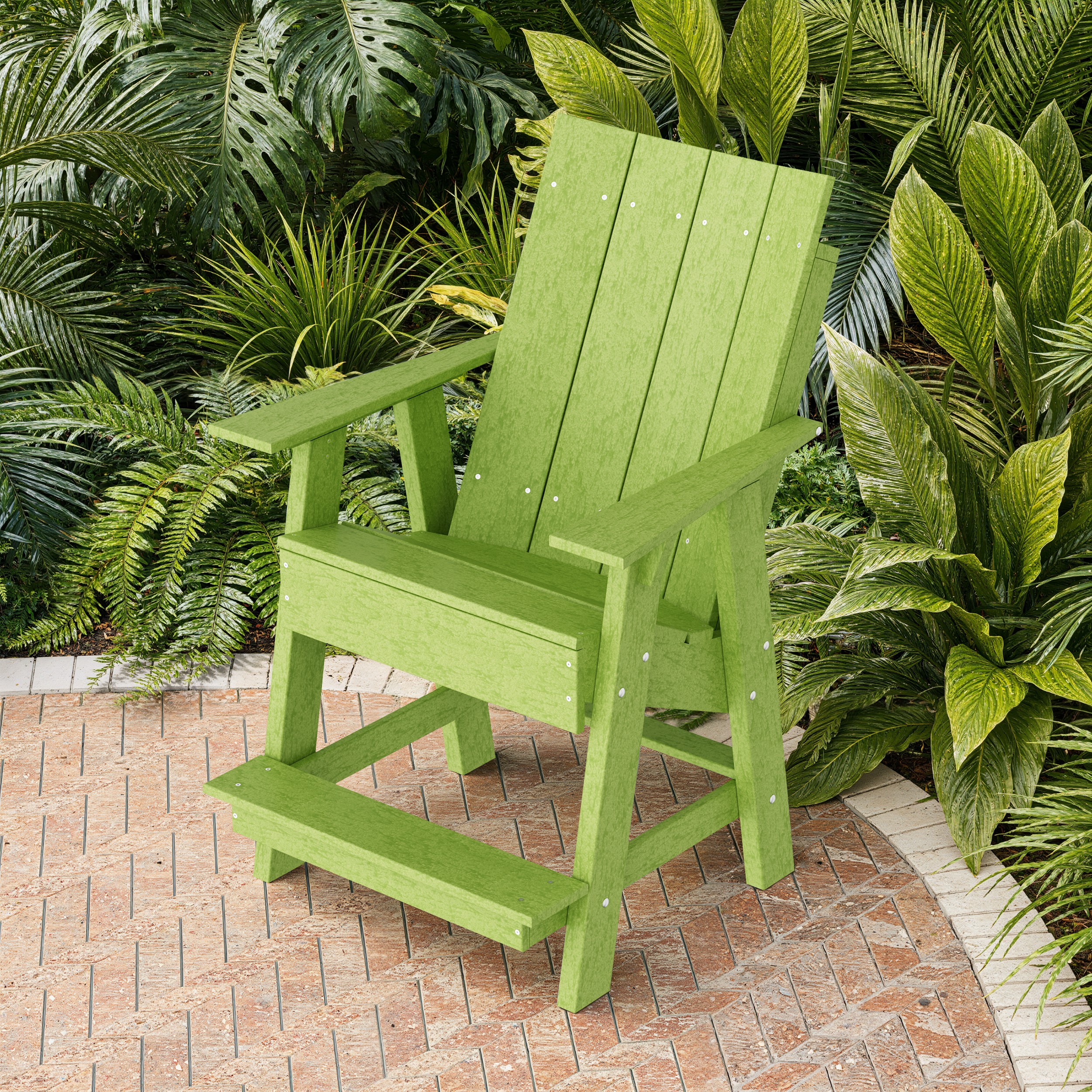 Contemporary Tall Modern Adirondack Chair