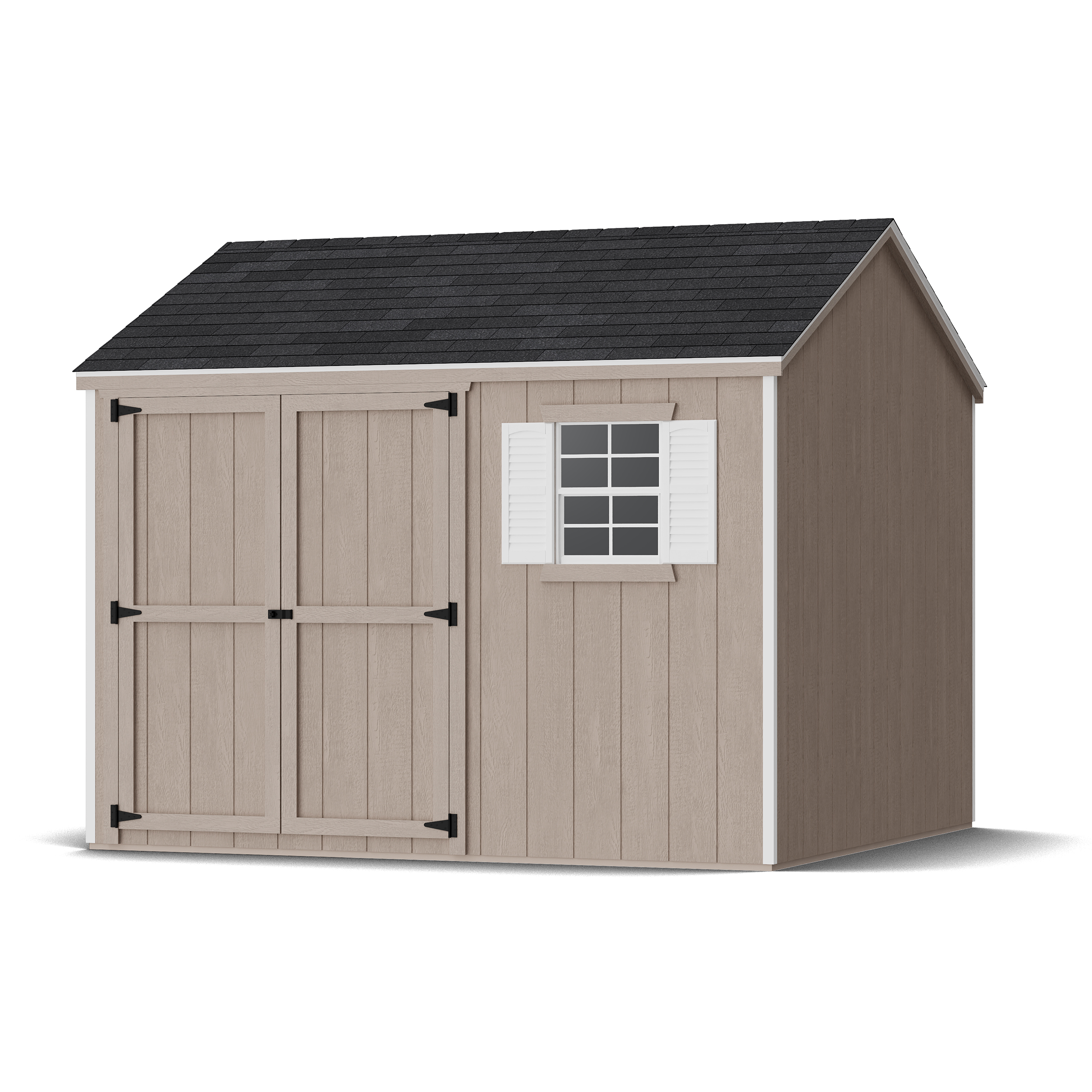 Rendering of Value Workshop Shed in assembly process ready to be painted.