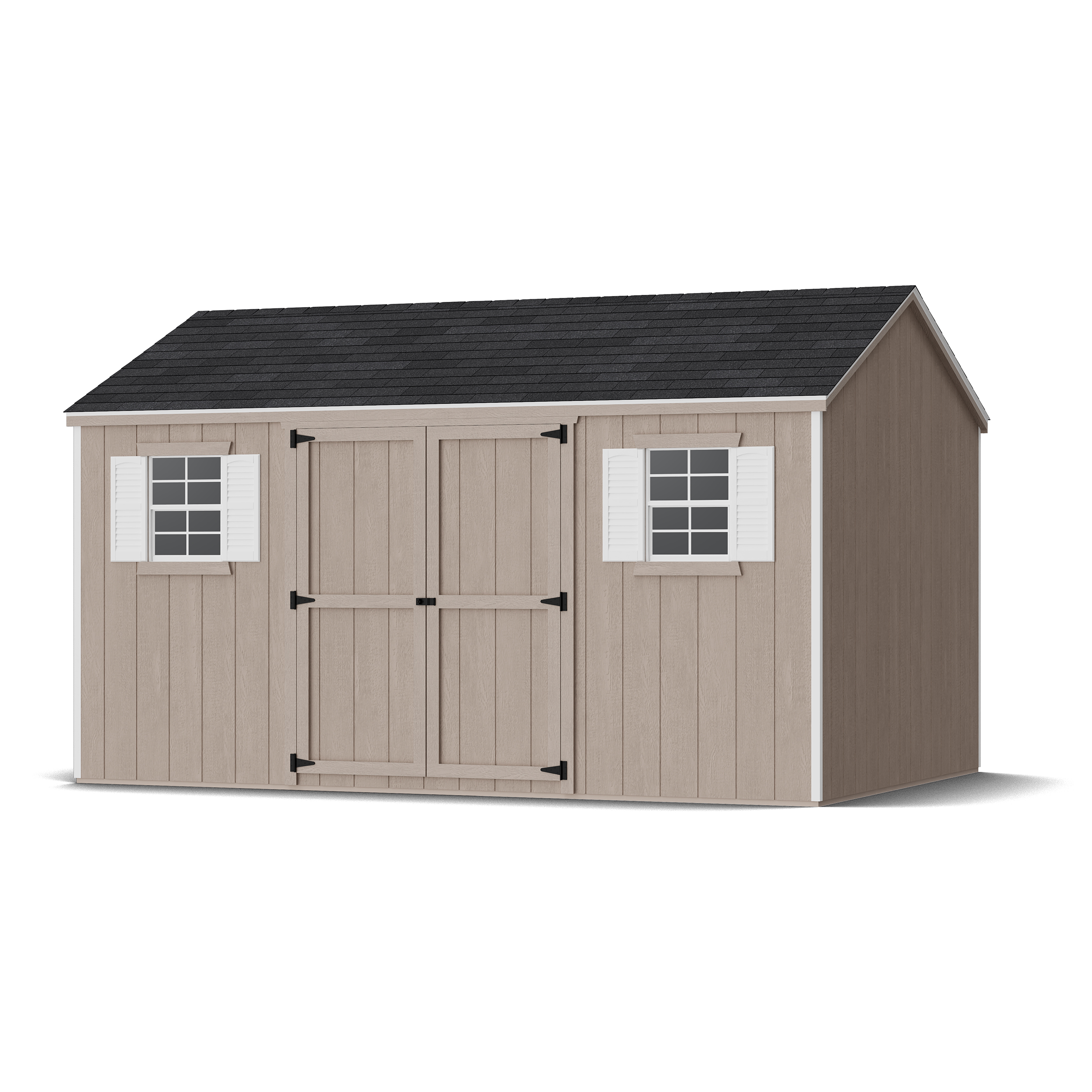 Rendering of Value Workshop Shed in assembly process ready to be painted.