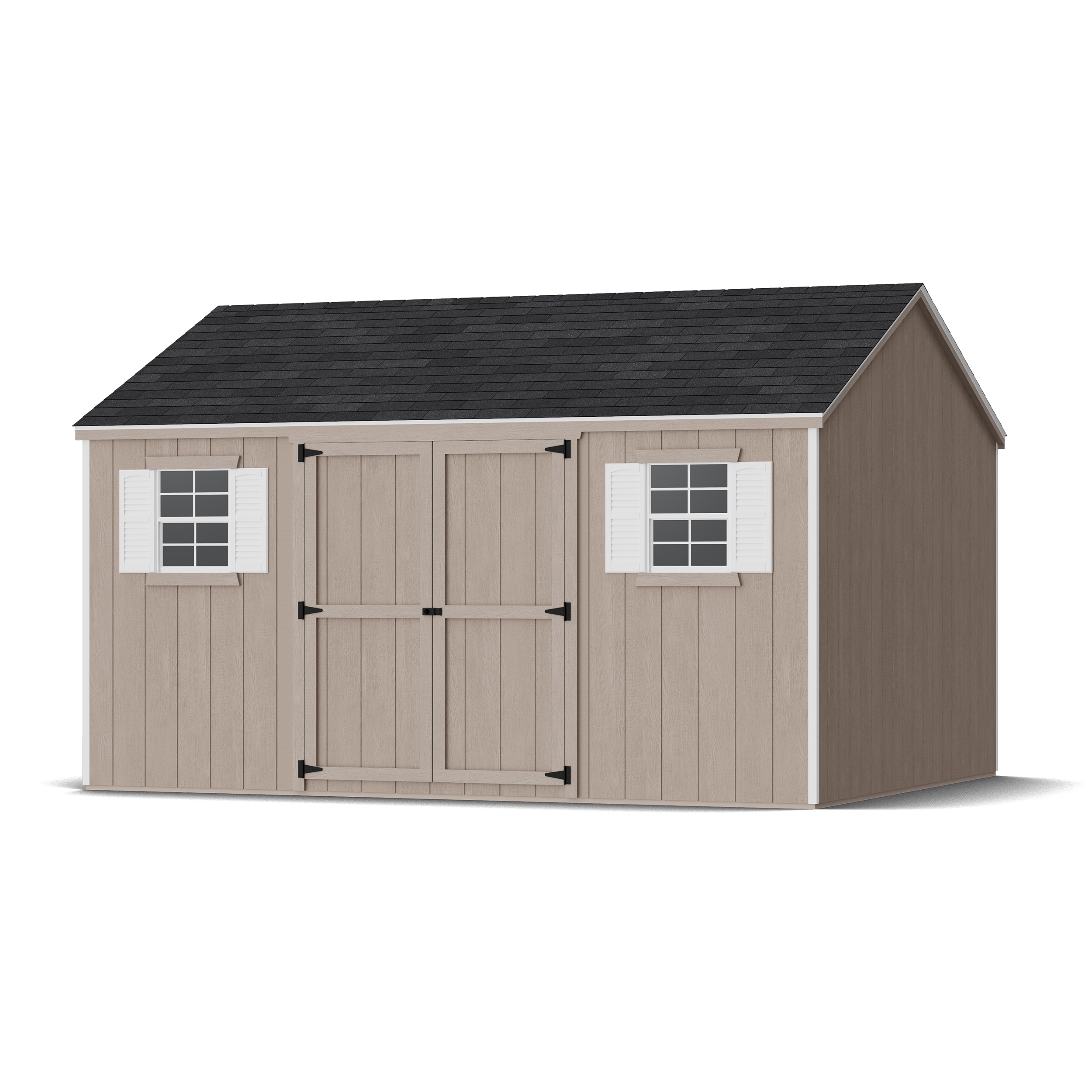 Rendering of Value Workshop Shed in assembly process ready to be painted.
