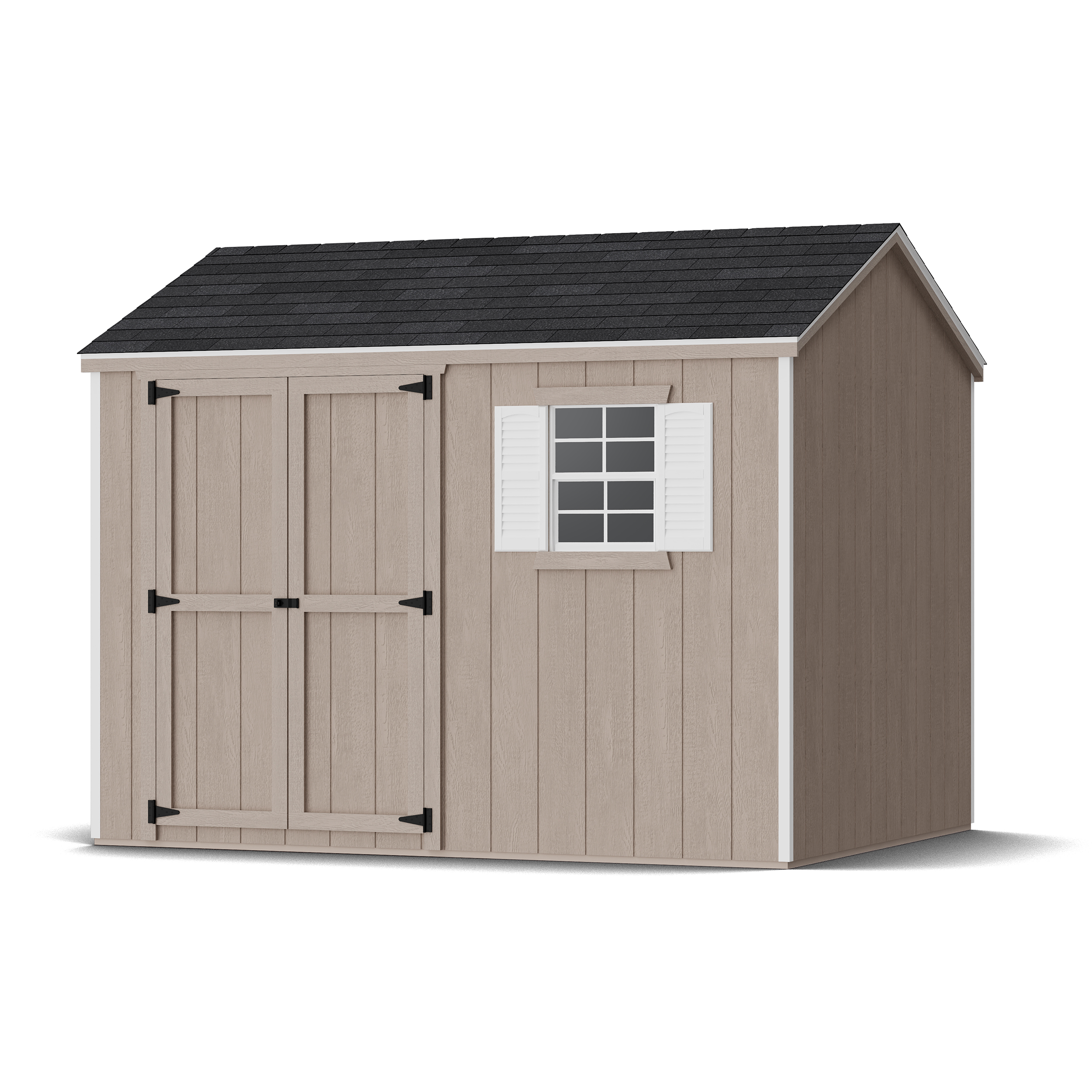 Rendering of Value Workshop Shed in assembly process ready to be painted.