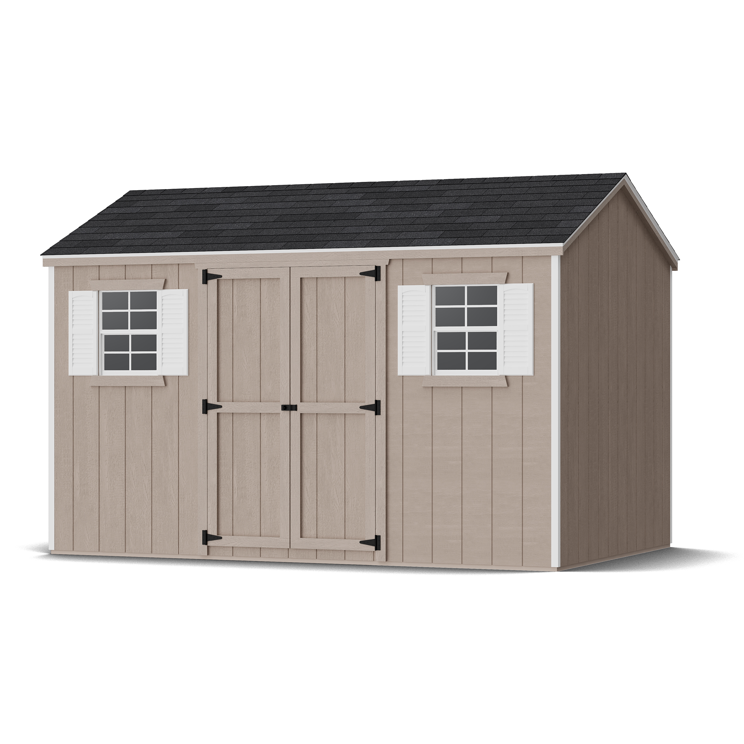 Rendering of Value Workshop Shed in assembly process ready to be painted.