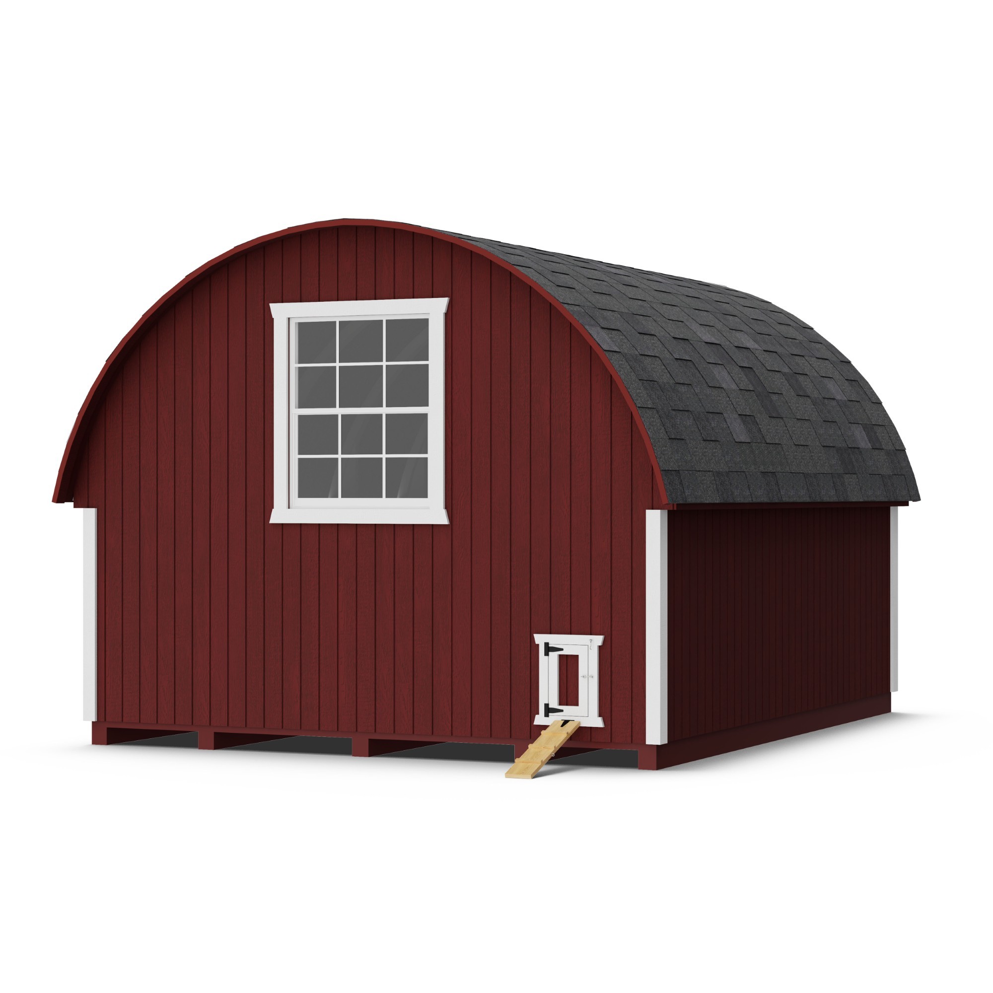 Round Roof Coop door graphic