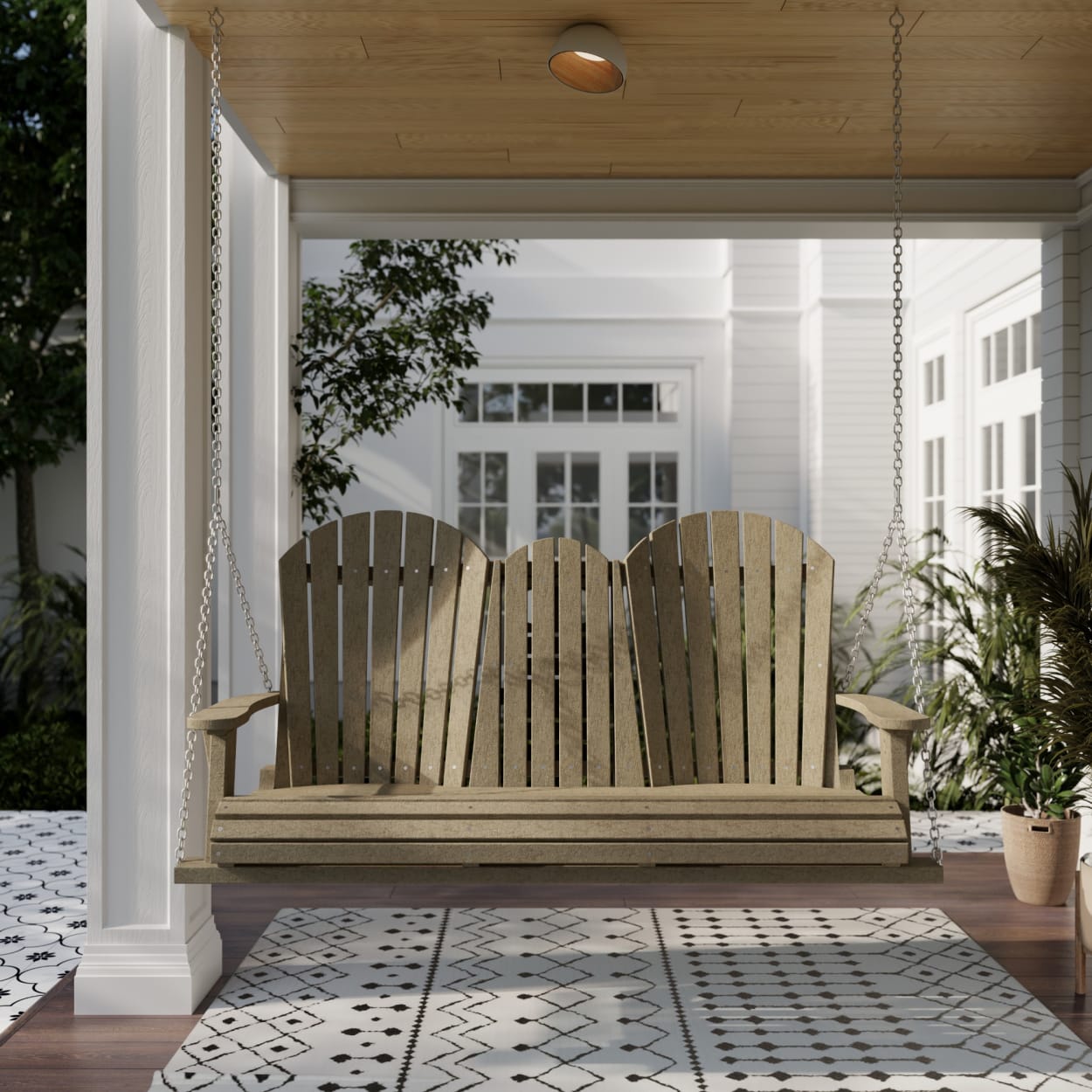 Heritage Adirondack Console Swing