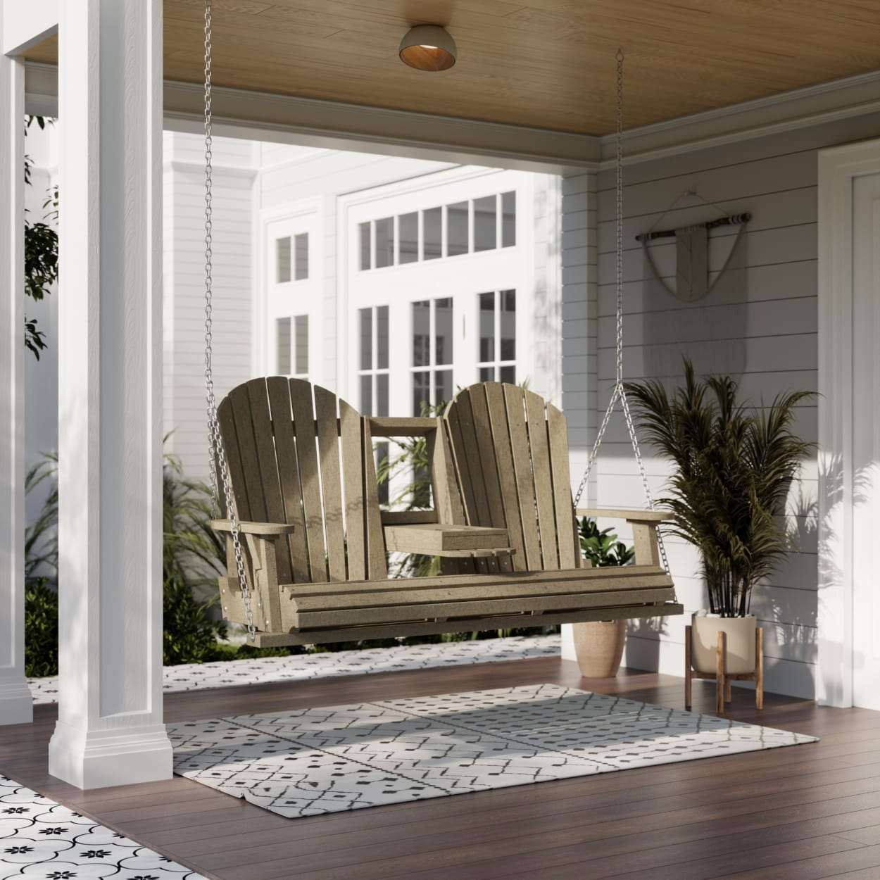 Heritage Adirondack Console Swing