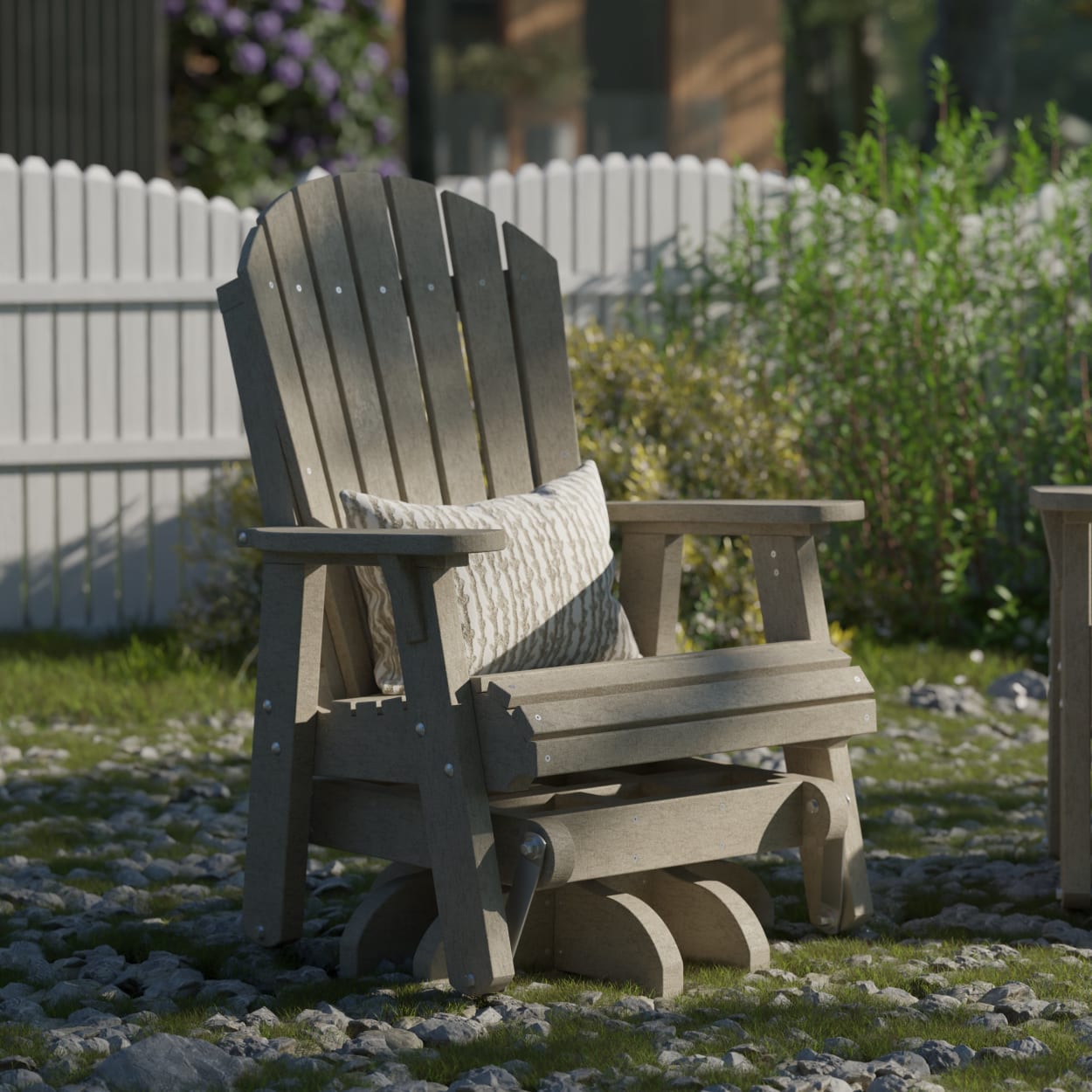 Heritage Adirondack Swivel Glider Chair