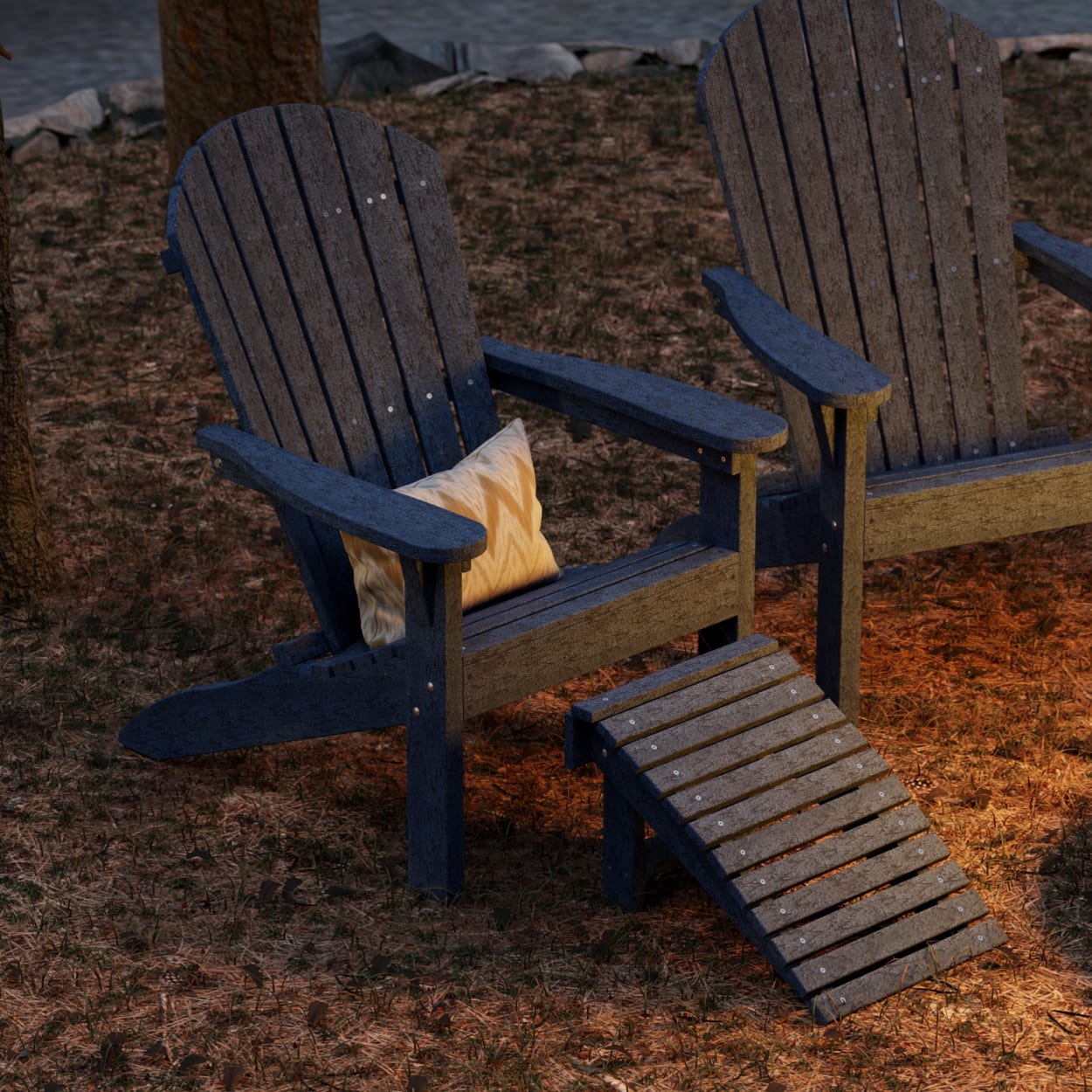Heritage Sunset Adirondack Chair