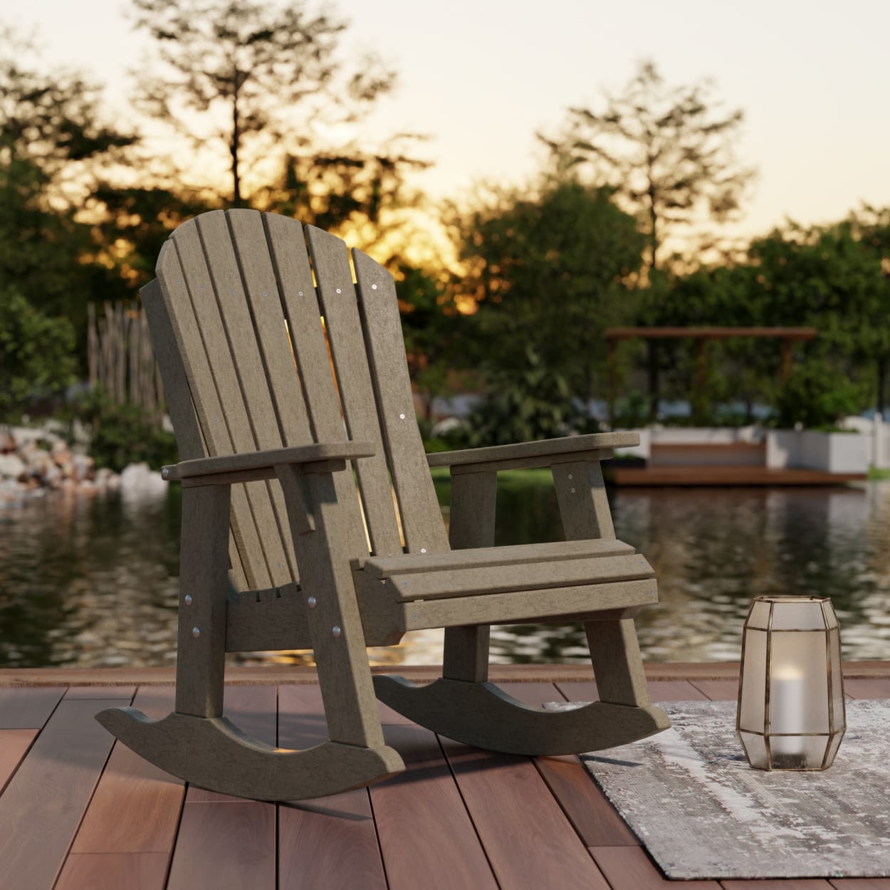 Heritage Adirondack Rocking Chair