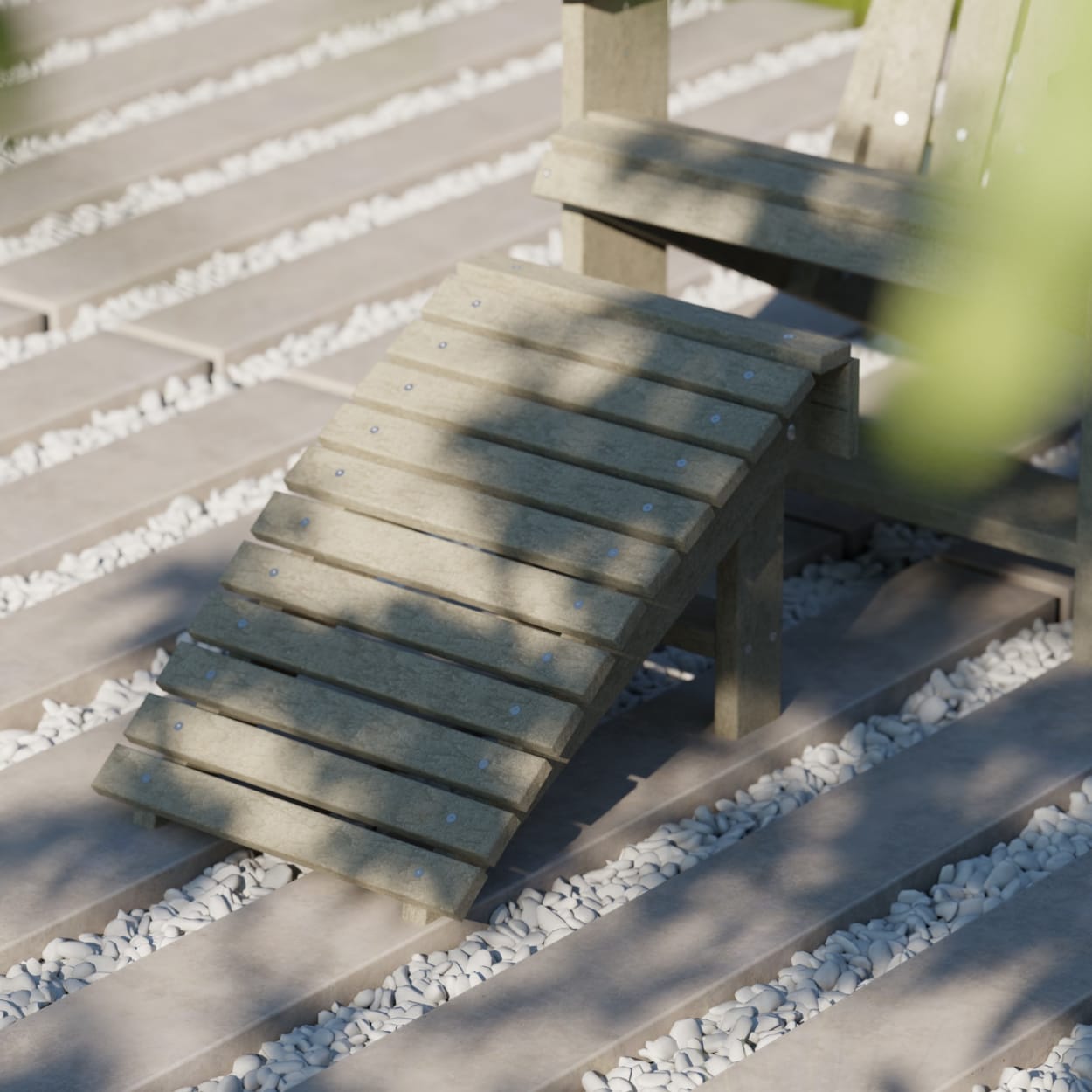 Heritage Adirondack Folding Footrest