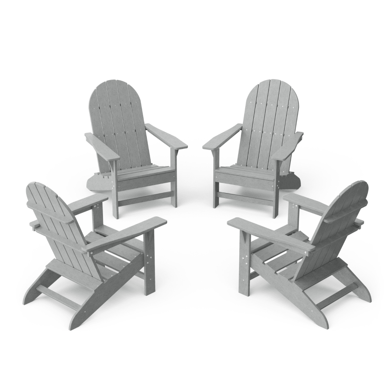 Freedom Traditional Adirondack Chairs Set of 4