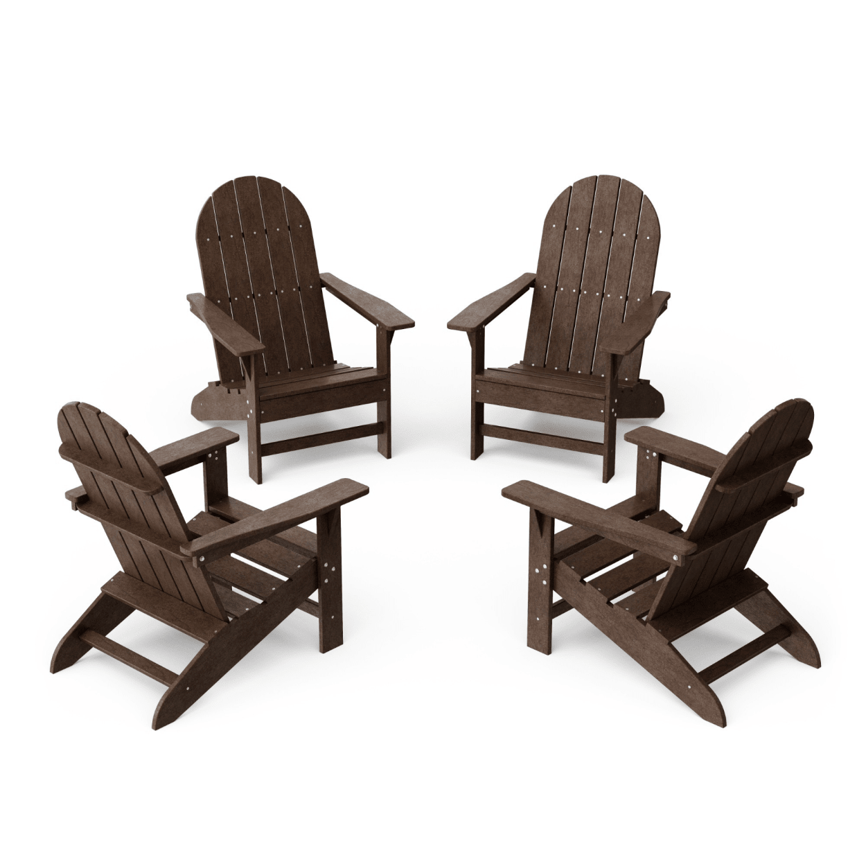 Freedom Traditional Adirondack Chairs Set of 4