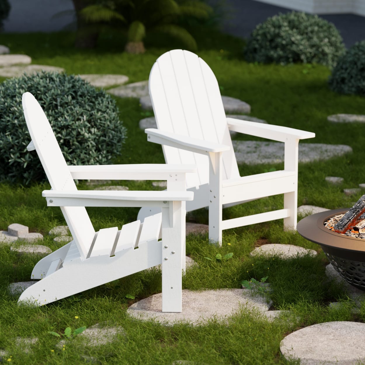 Freedom Traditional Adirondack Chairs Set of 4