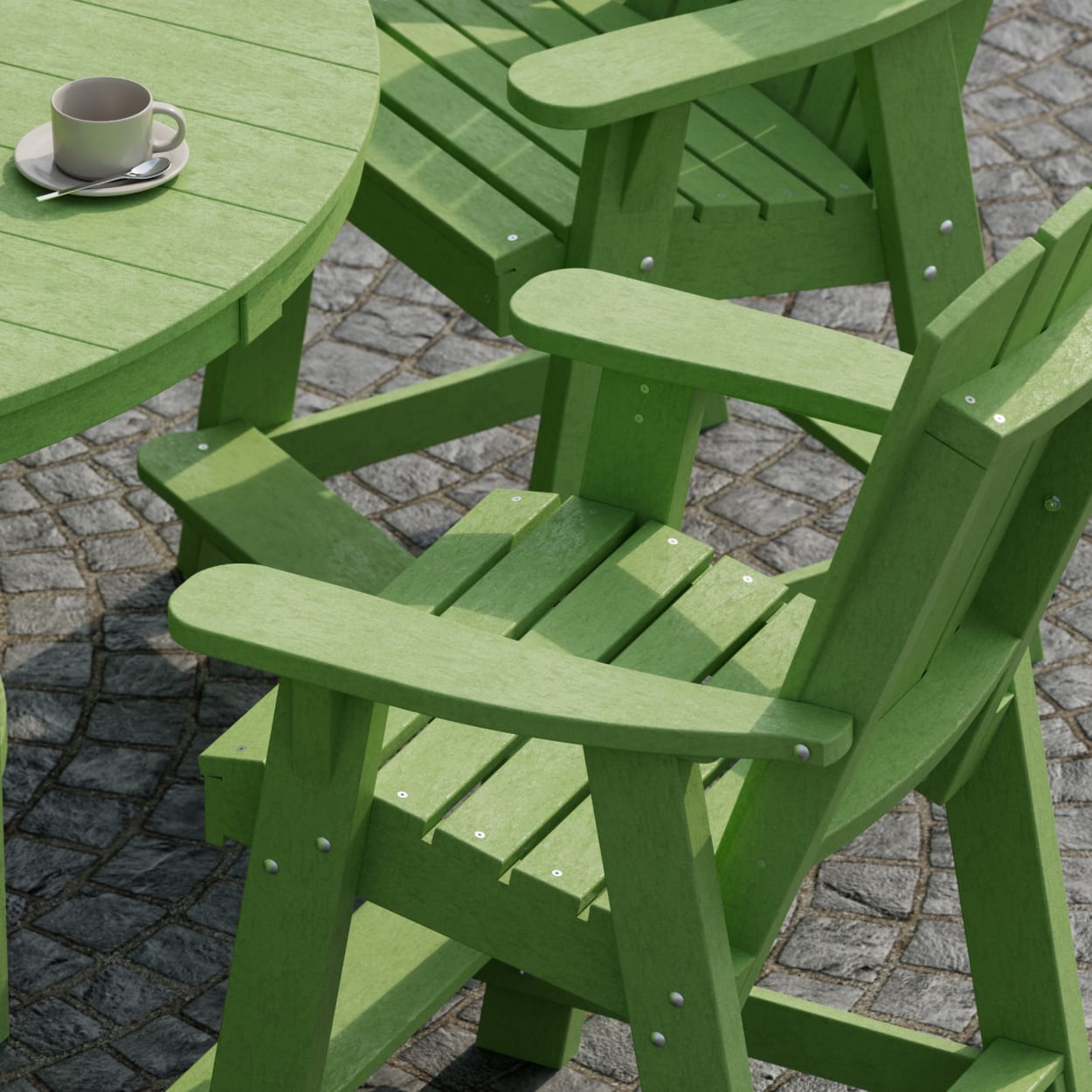 Heritage 7-Piece Round Counter Height Dining Set