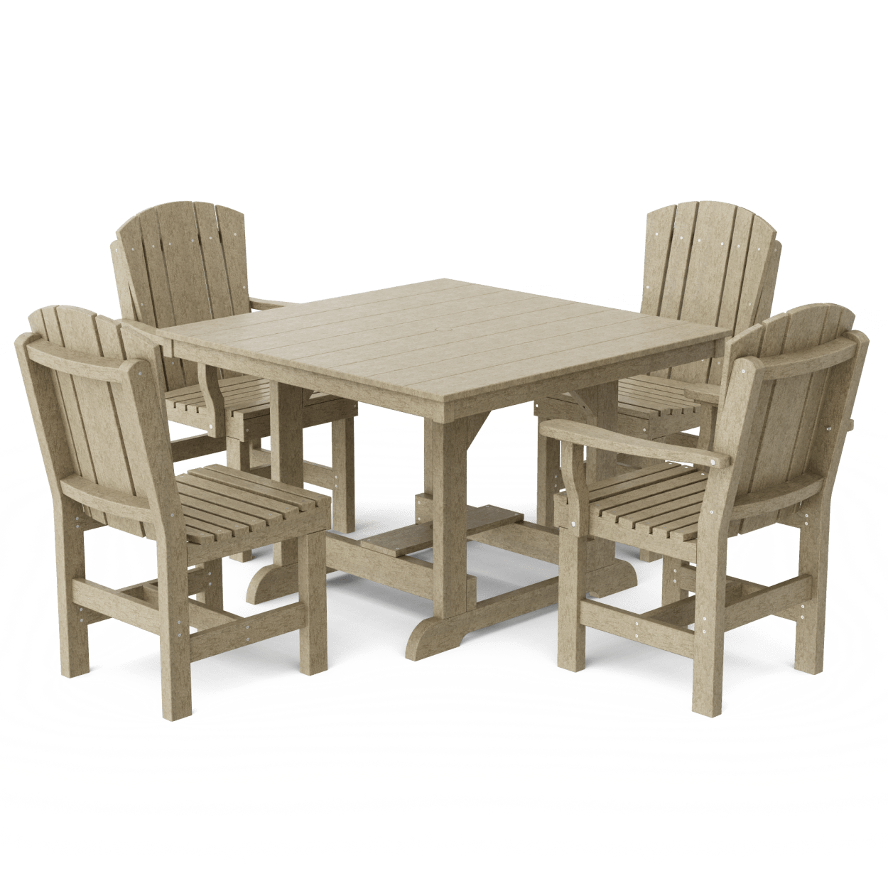Heritage 5-Piece Square Dining Set