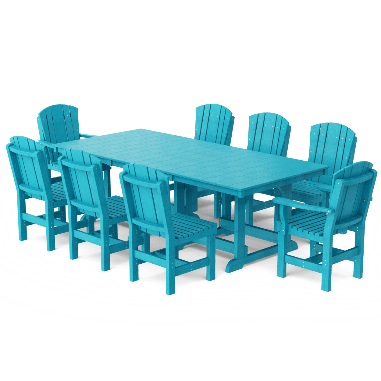 Heritage 9-Piece 44"x94" Dining Set