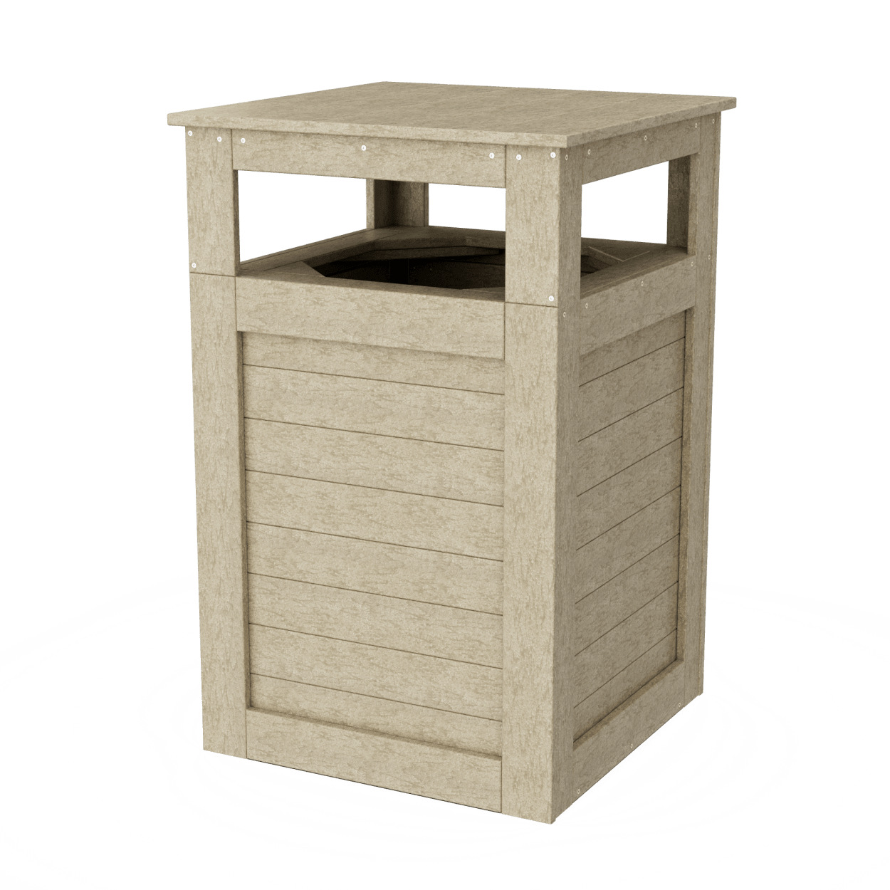 Outdoor Trash Can Holder