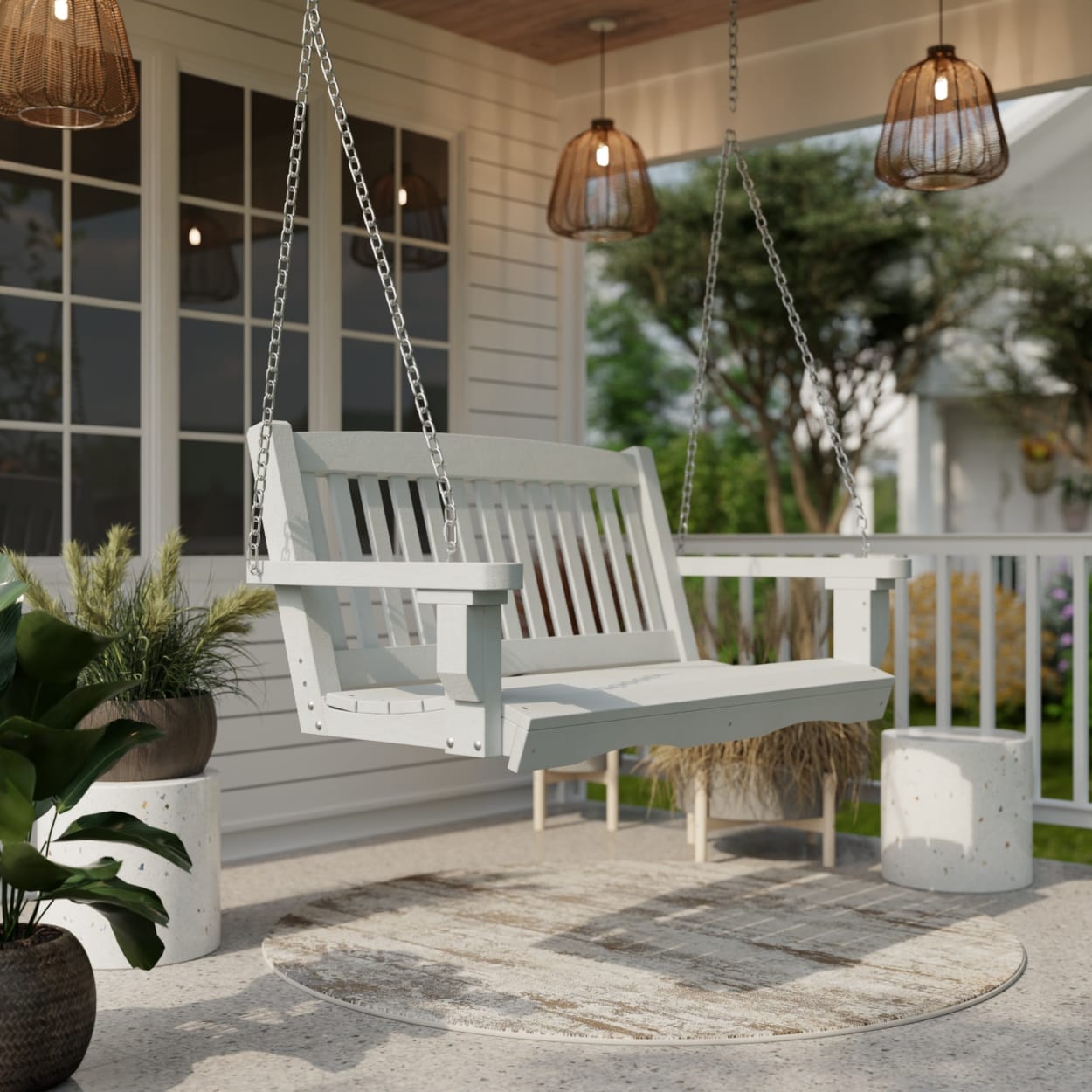 Classic Mission Porch Swing