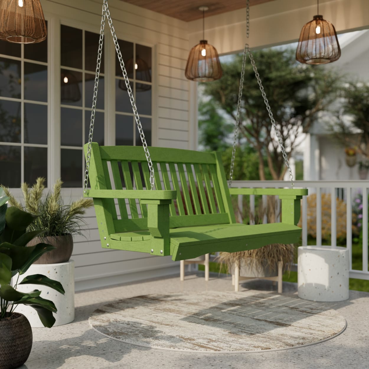 Classic Mission Porch Swing