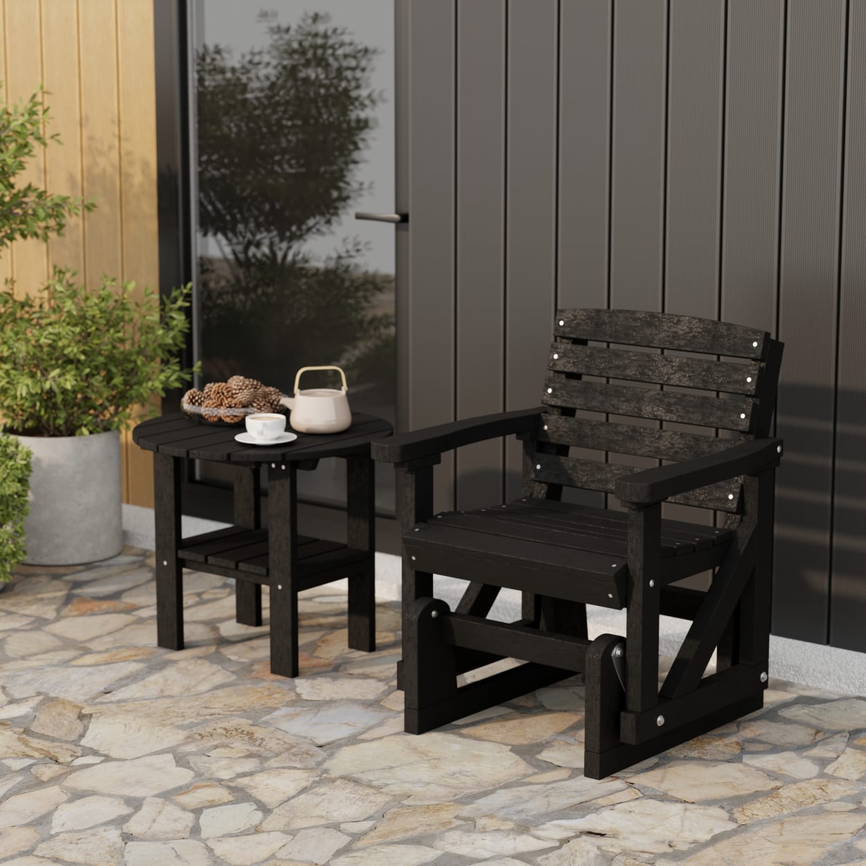 Classic Porch Glider Chair