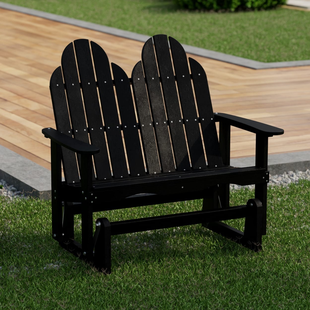 Classic Adirondack Glider