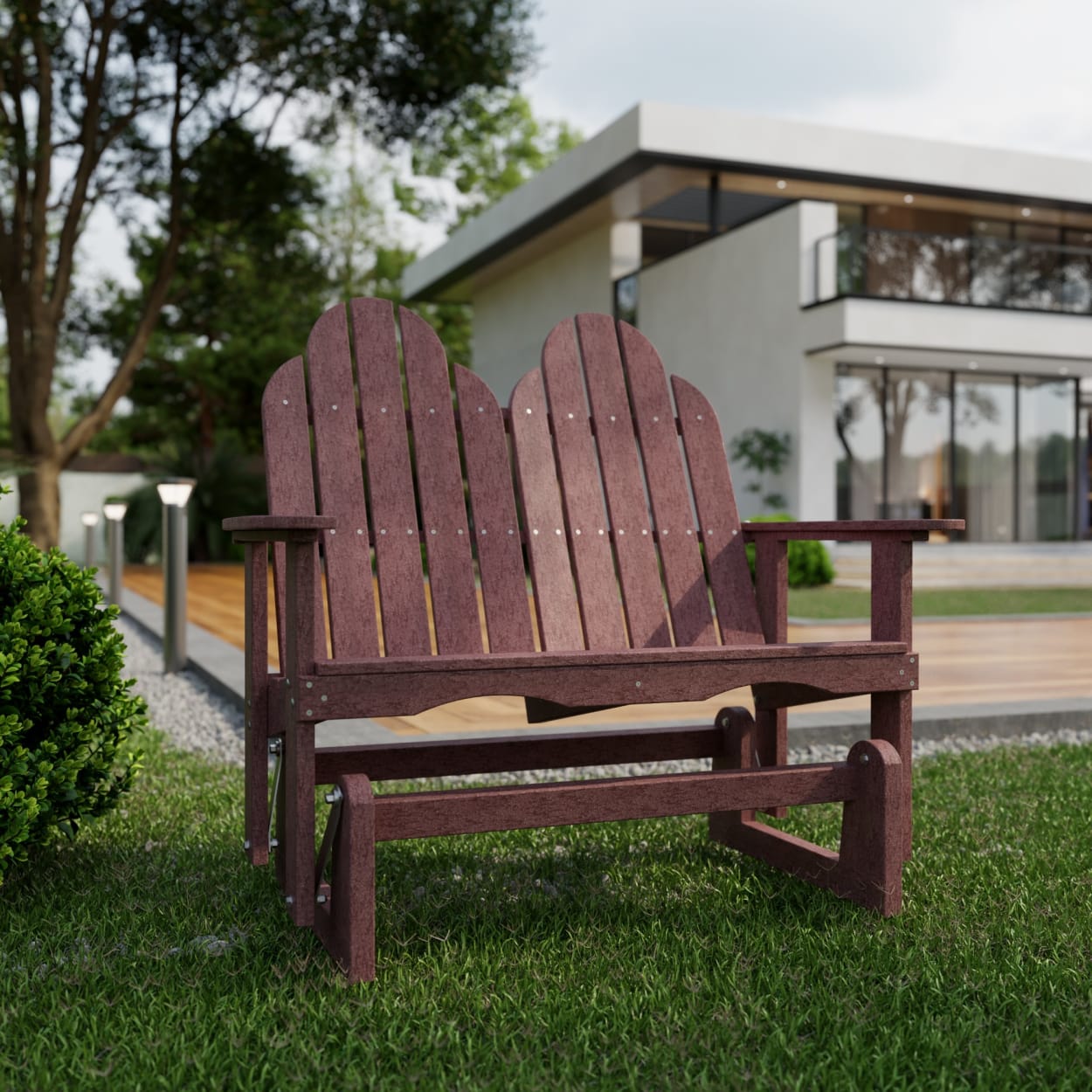 Classic Adirondack Glider