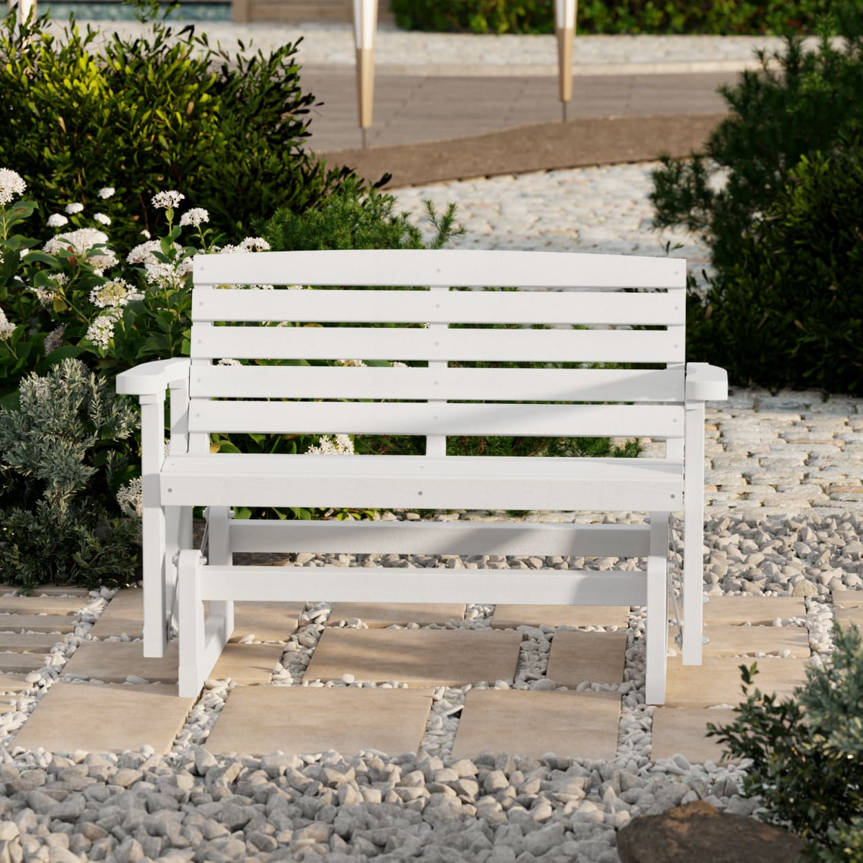 Classic Porch Glider Bench