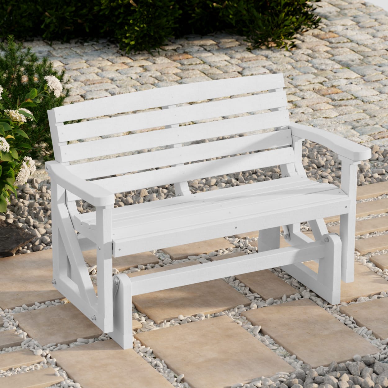 Classic Porch Glider Bench
