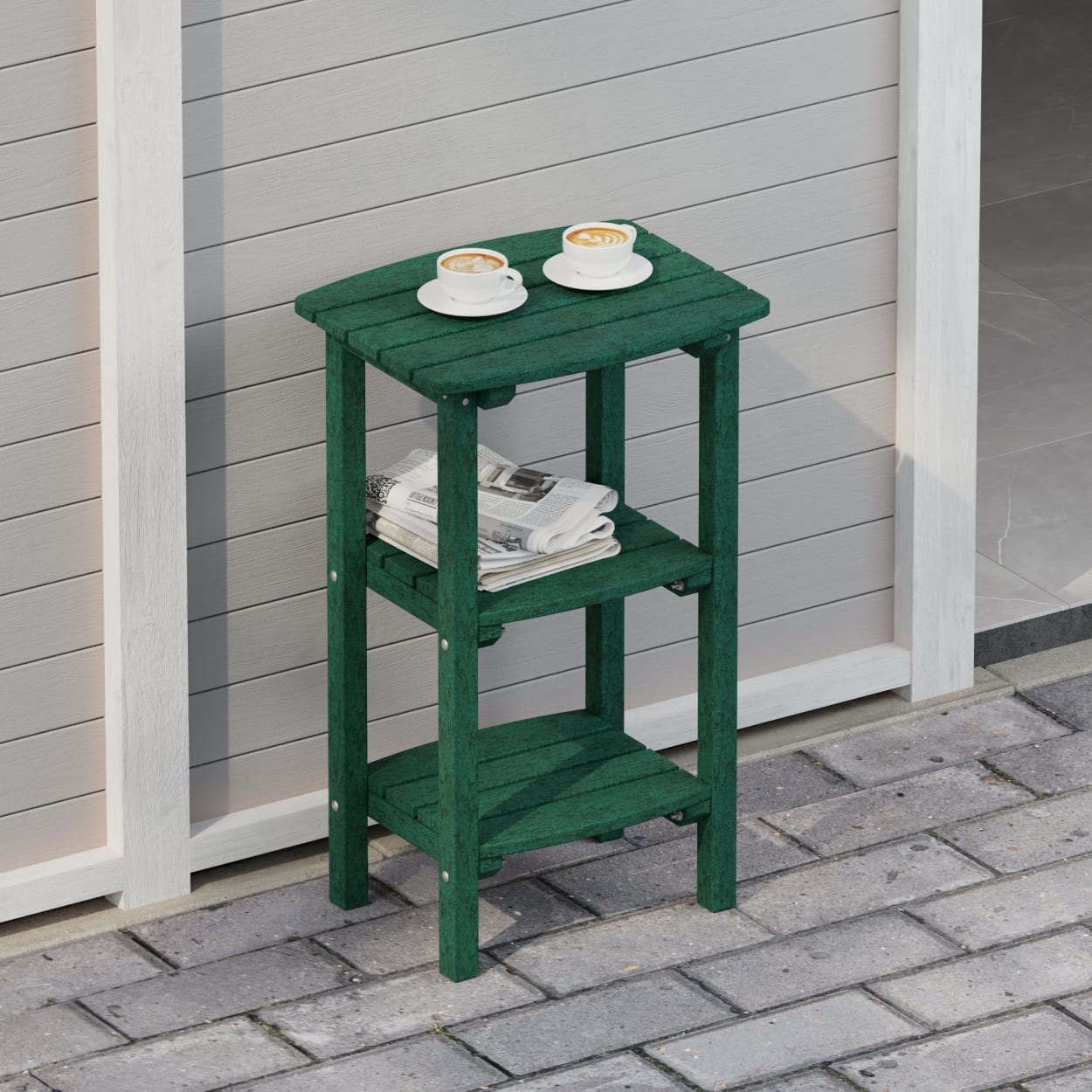 Classic Three-Tier Side Table