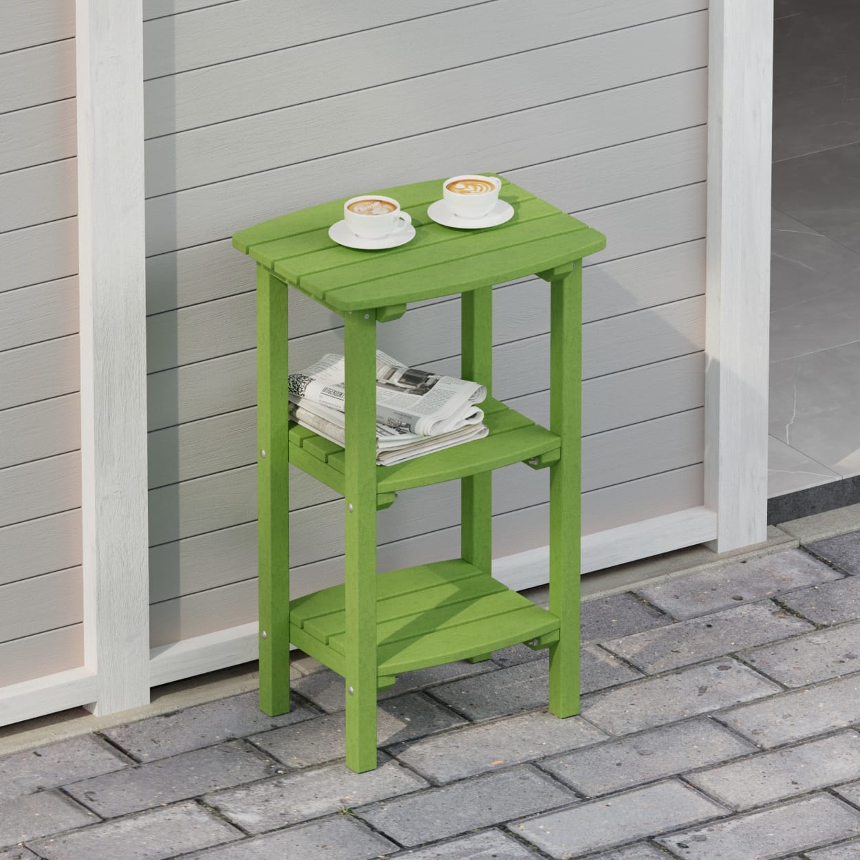 Classic Three-Tier Side Table