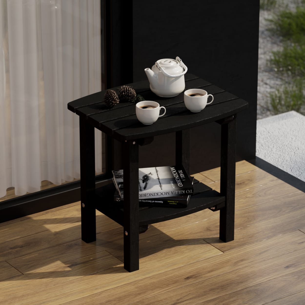 Classic Two-Tier Side Table