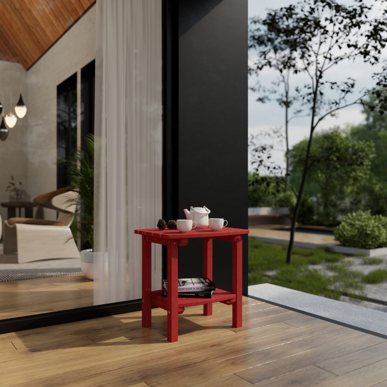 Classic Two-Tier Side Table