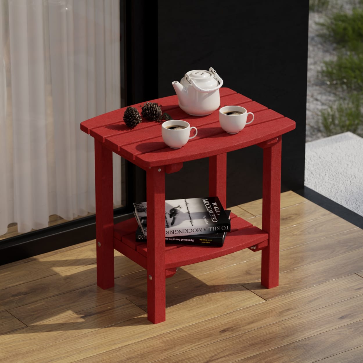 Classic Two-Tier Side Table
