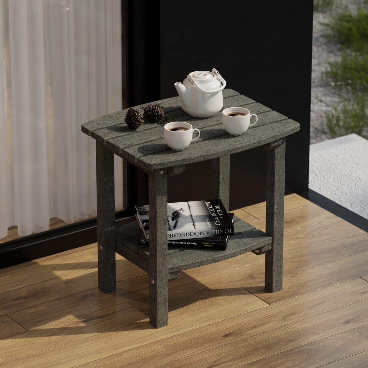 Classic Two-Tier Side Table
