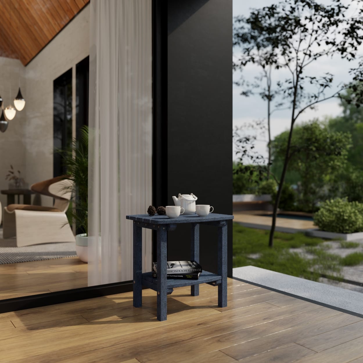 Classic Two-Tier Side Table