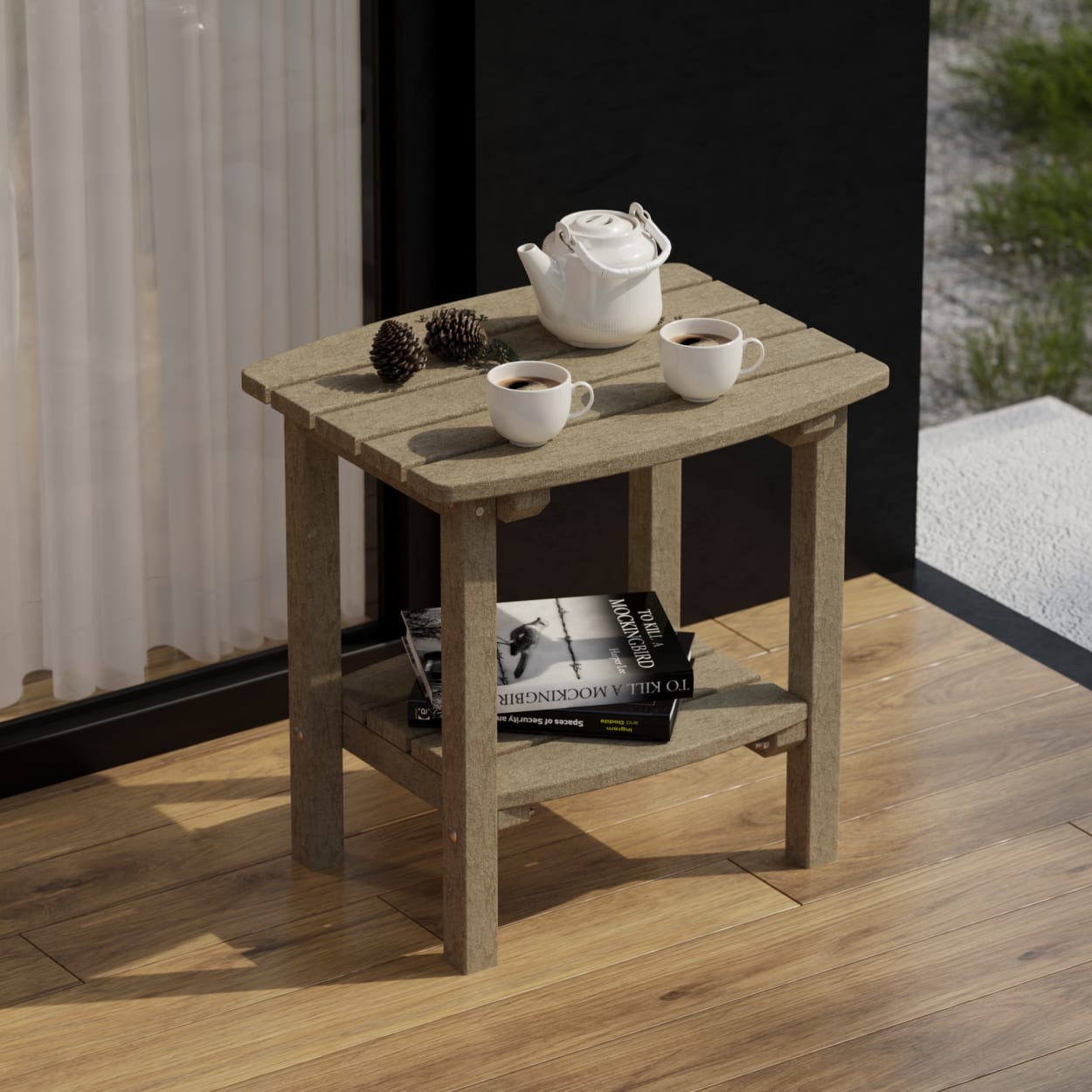 Classic Two-Tier Side Table