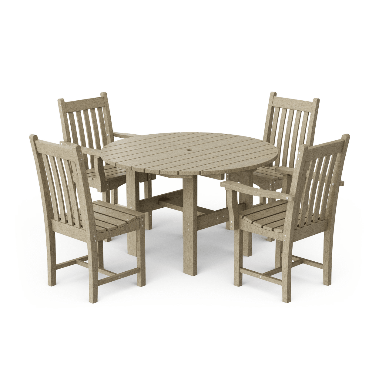 Classic 5-Piece Round Dining Set